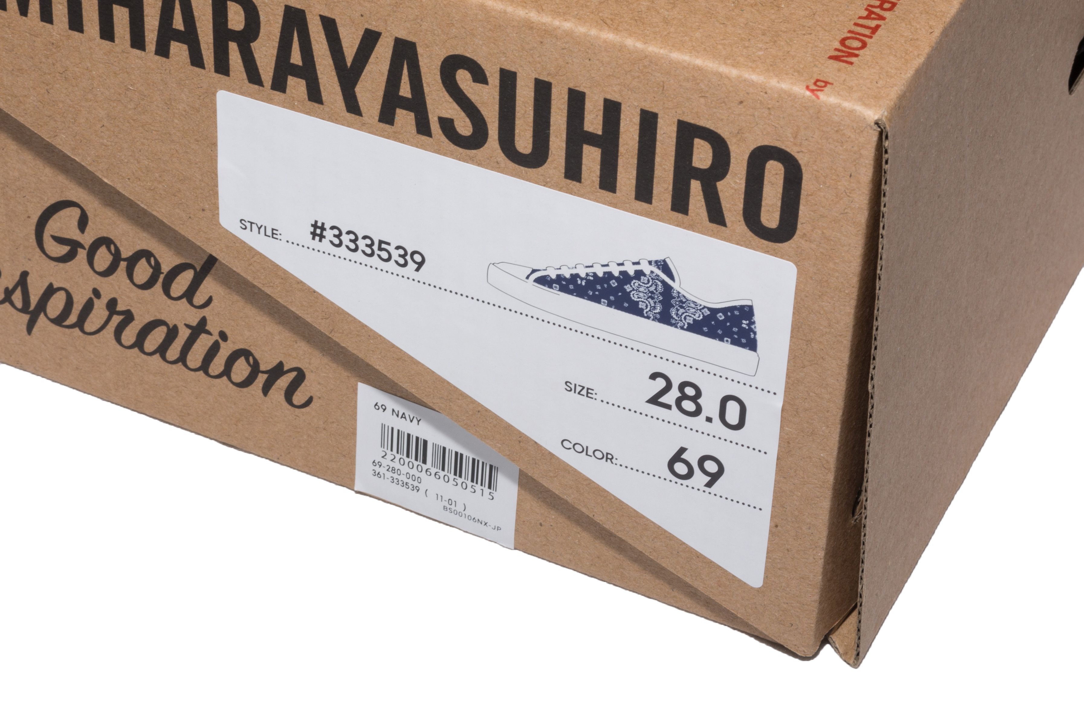 Maison MIHARA YASUHIRO Navy Paisley Lace Up Court Shoes Size US 10 / EU 43 - 13 Thumbnail