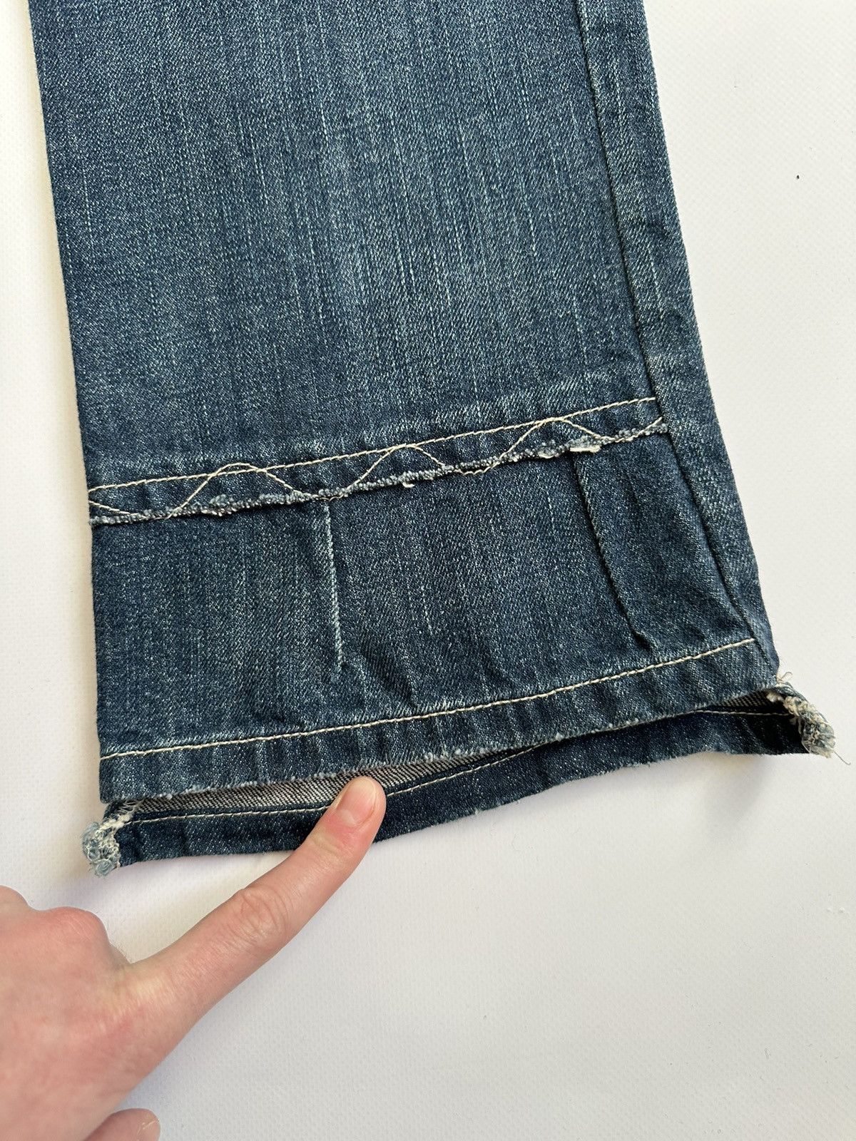 Japanese Brand × Marithe + Francois Girbaud × Vintage Marithe Francois Girbaud Jeans Blue Denim Size US 32 / EU 48 - 7 Thumbnail