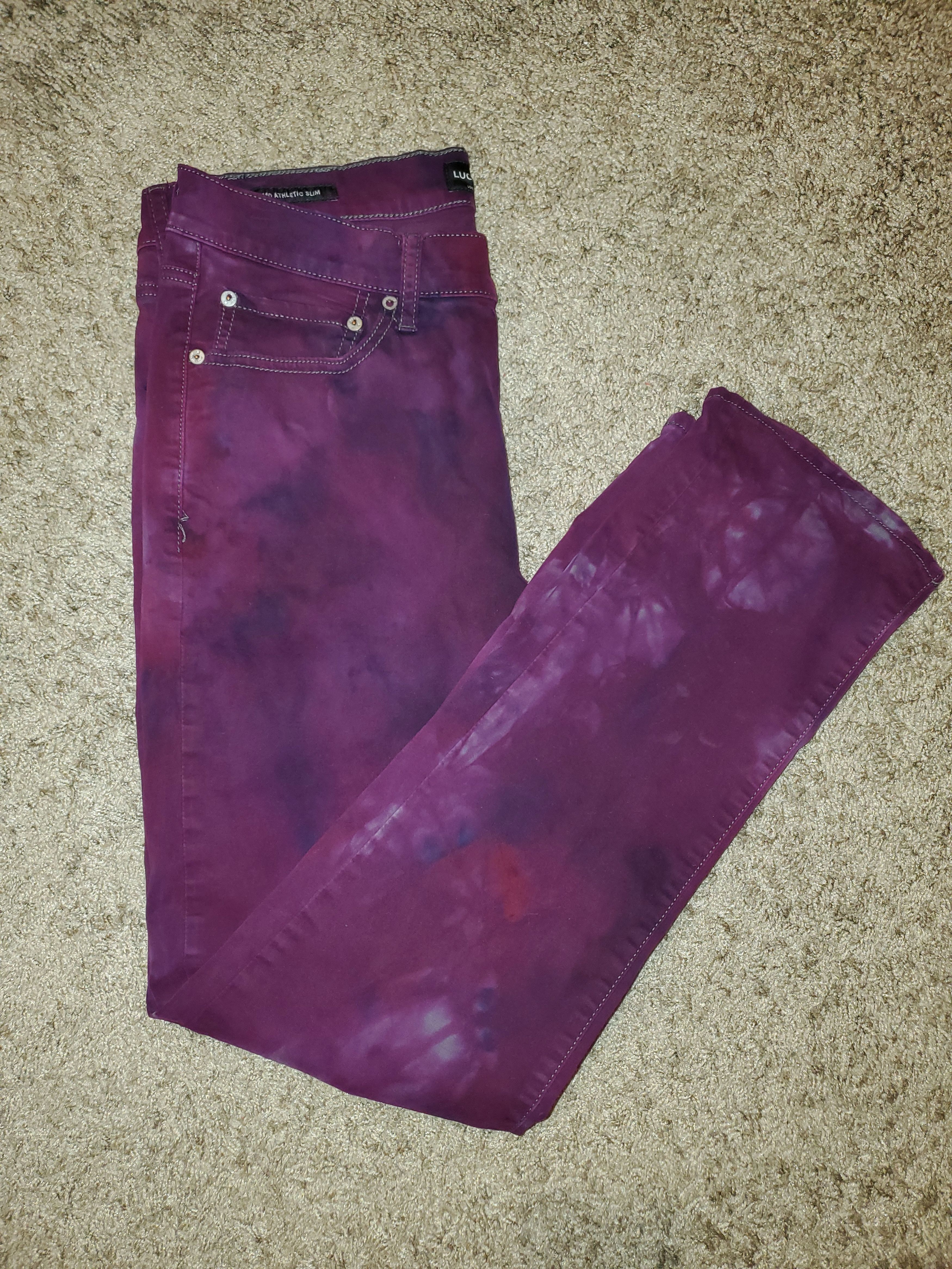 Lucky Brand *NWOT* Unique Lucky Brand Tie-Dye Skinny Jeans (32x32) Size US 32 / EU 48 - 5 Thumbnail