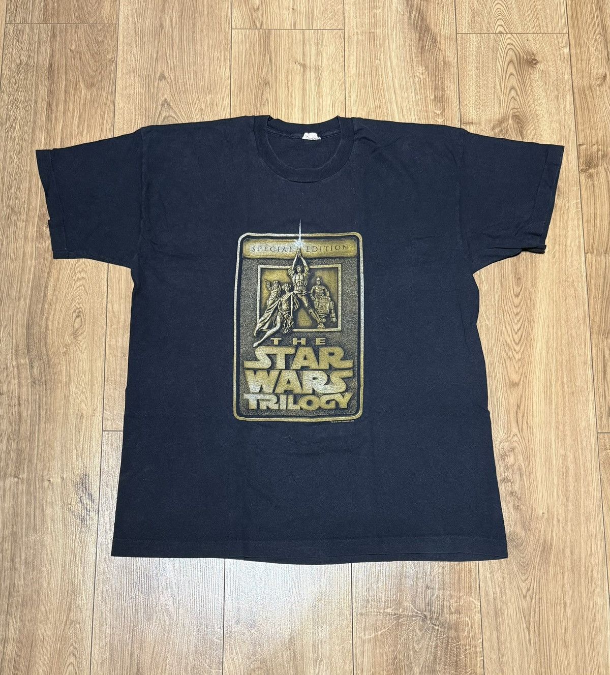 Star Wars Star Wars A New Hope Vintage Retro T-Shirt y2k Size US L / EU 52-54 / 3 - 1 Thumbnail