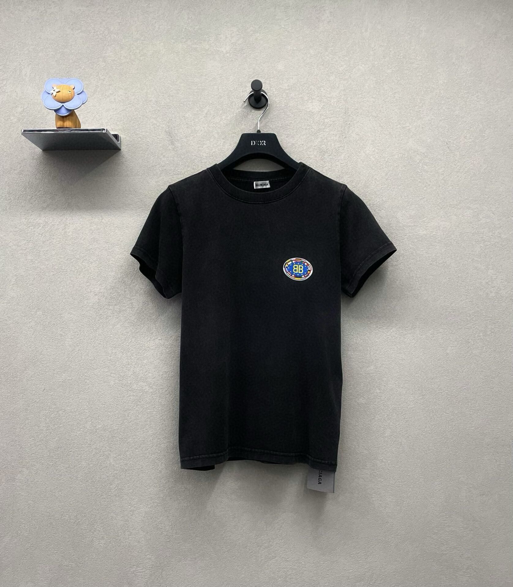 Balenciaga Balenciaga Printed Casual Short Sleeve Size US S / EU 44-46 / 1 - 1 Thumbnail