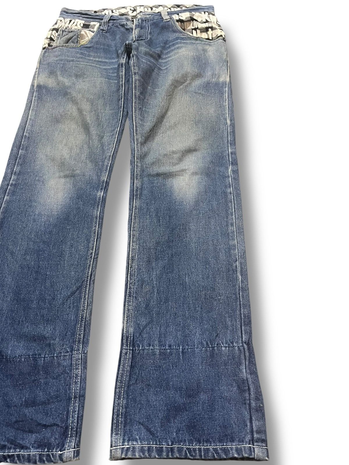 Hysteric Glamour Vintage Japanese Brand Customwork Denim Size US 31 - 6 Thumbnail
