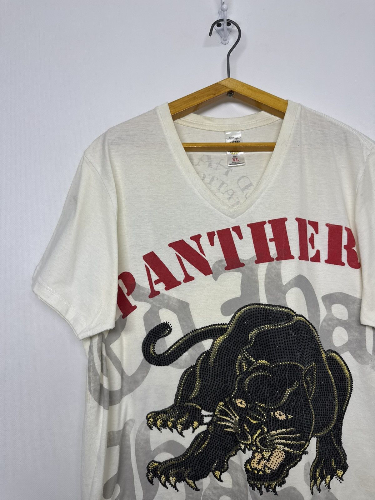 Ed Hardy Vintage Y2k Ed Hardy Panter 🔥 Big Logo T-Shirt 00’s Size XL / US 12-14 / IT 48-50 - 8 Thumbnail