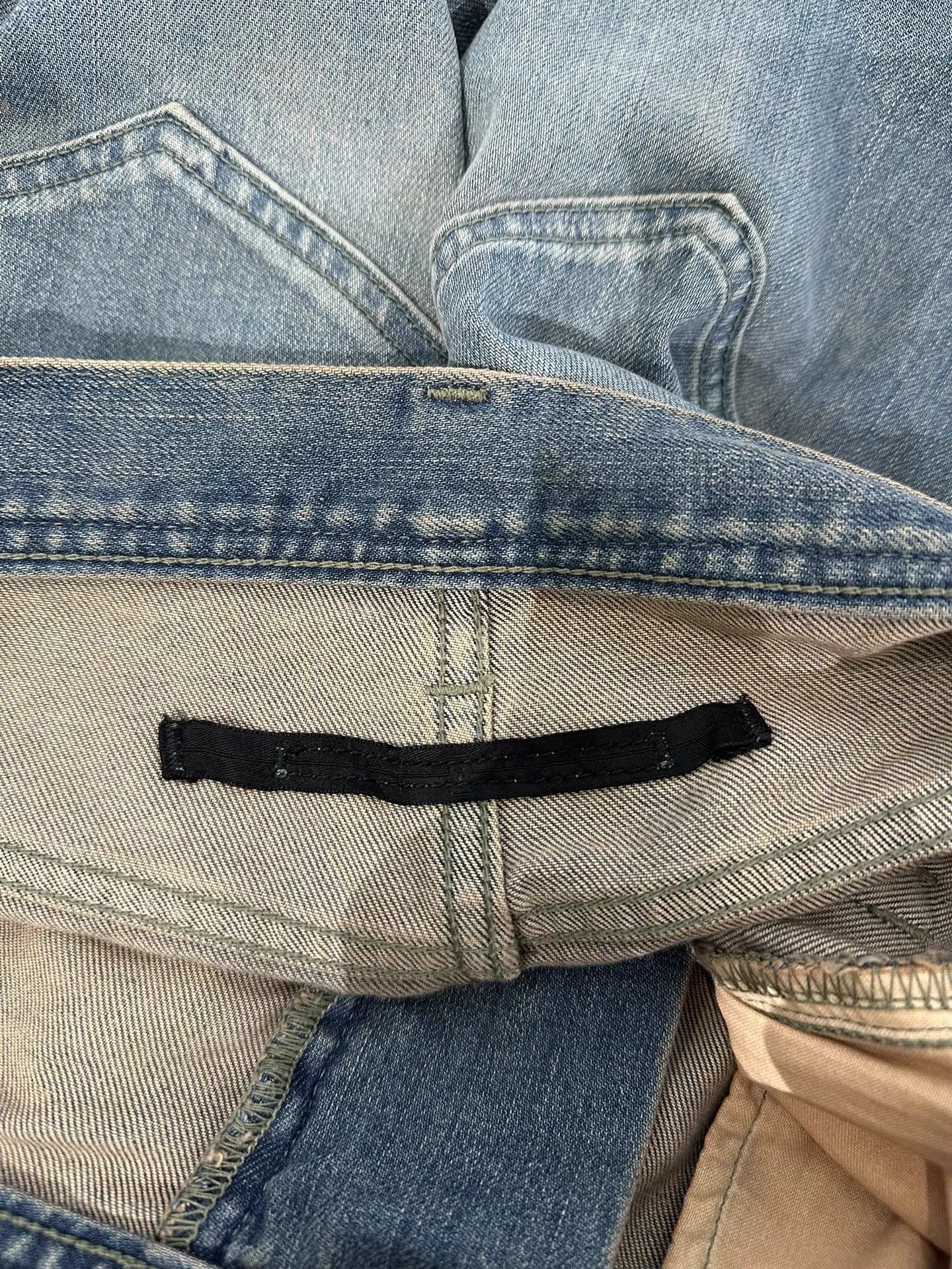Julius Julius_7 Tatsuro Horikawa Knee Ripped Washed Jeans K35 Size US 29 - 5 Thumbnail