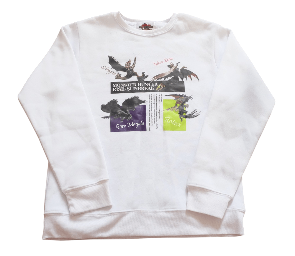 Japanese Brand Monster Hunter Rise: Sunbreak Sweater Size US S / EU 44-46 / 1 - 1 Thumbnail