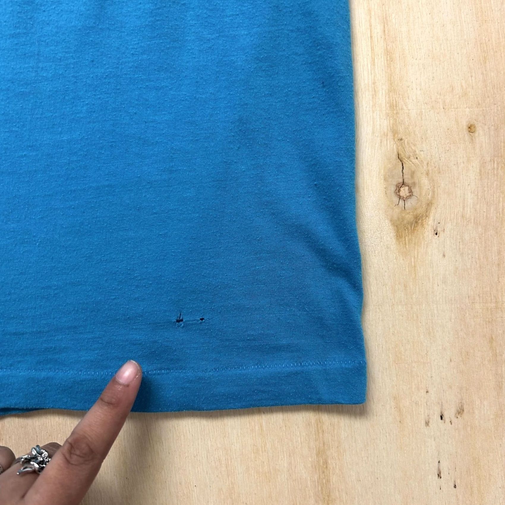 Vintage Vintage America Project T-Shirt Men XL Blue Jekyll Island Millionaires Club Graphic Print Short Sleeve Crew Neck Shirt Mens Size US XL / EU 56 / 4 - 3 Thumbnail