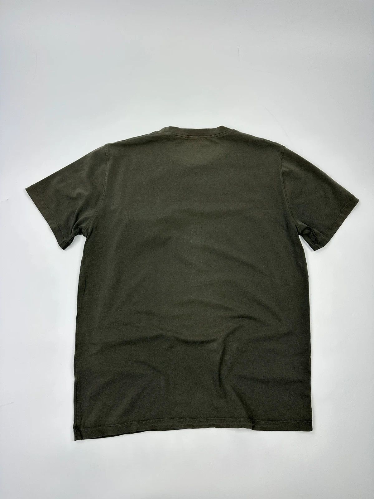 Prada Prada Milano Zip Chest Pocket Khaki Tee Size US M / EU 48-50 / 2 - 3 Thumbnail