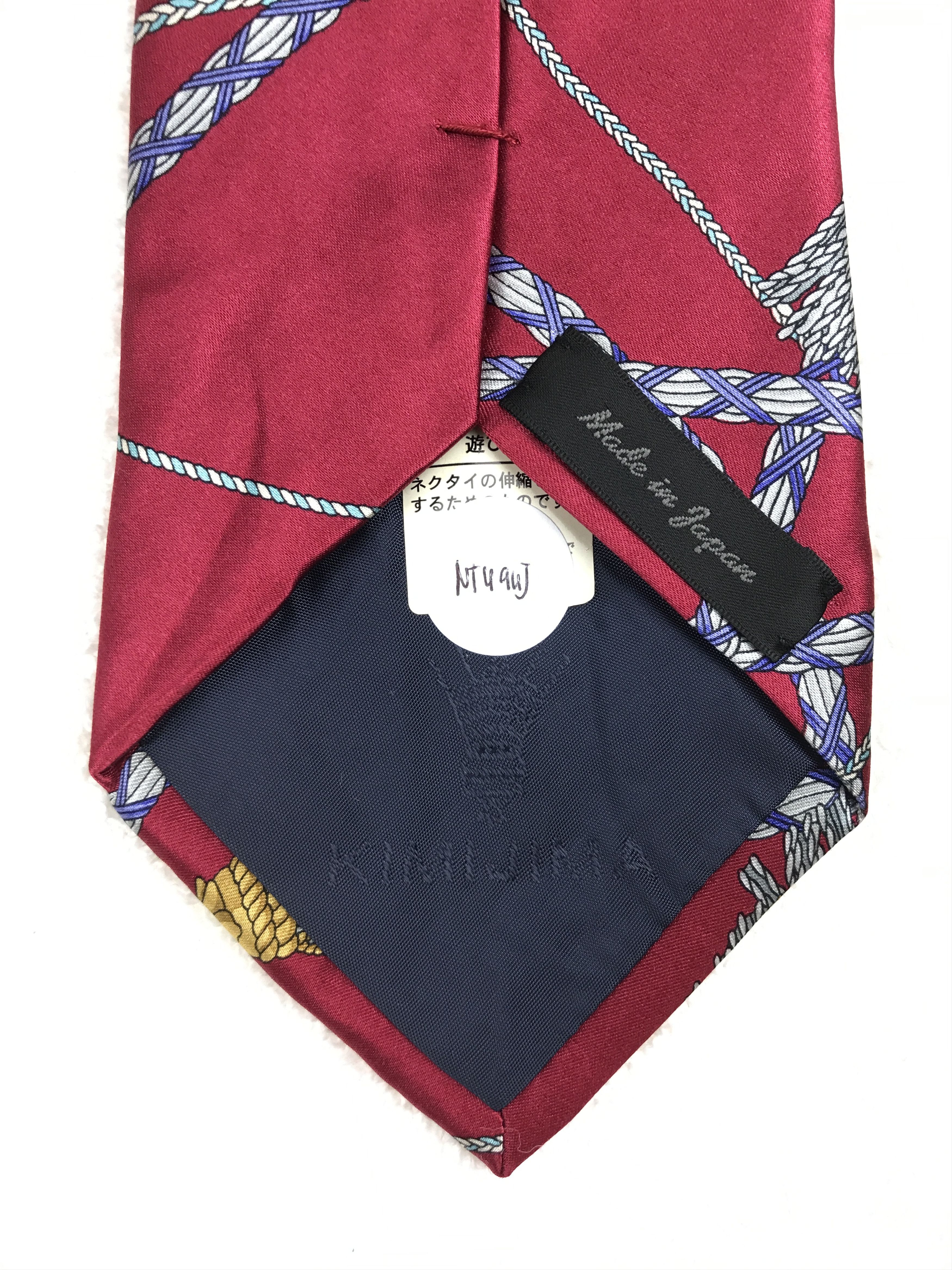 Japanese Brand × Vintage Vintage Kimijima Collection Silk Necktie Size ONE SIZE - 9 Thumbnail