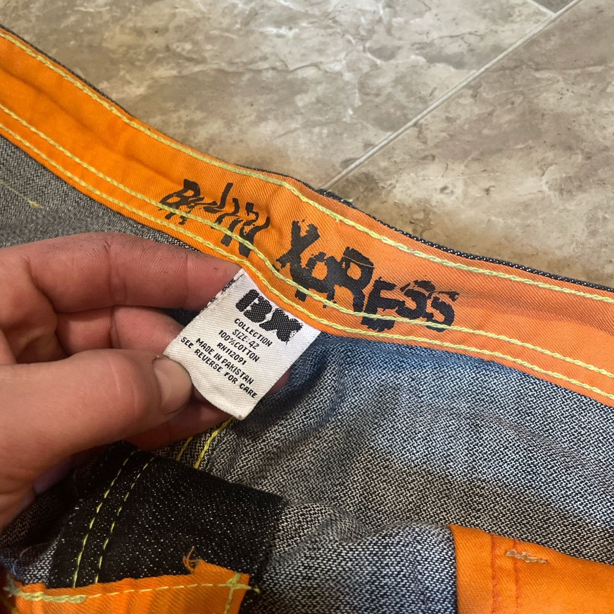 Brooklyn Xpress × JNCO × Vintage Vintage Y2K baggy wodleg Brooklyn Xpress denim skater jeans Size US 42 / EU 58 - 6 Thumbnail