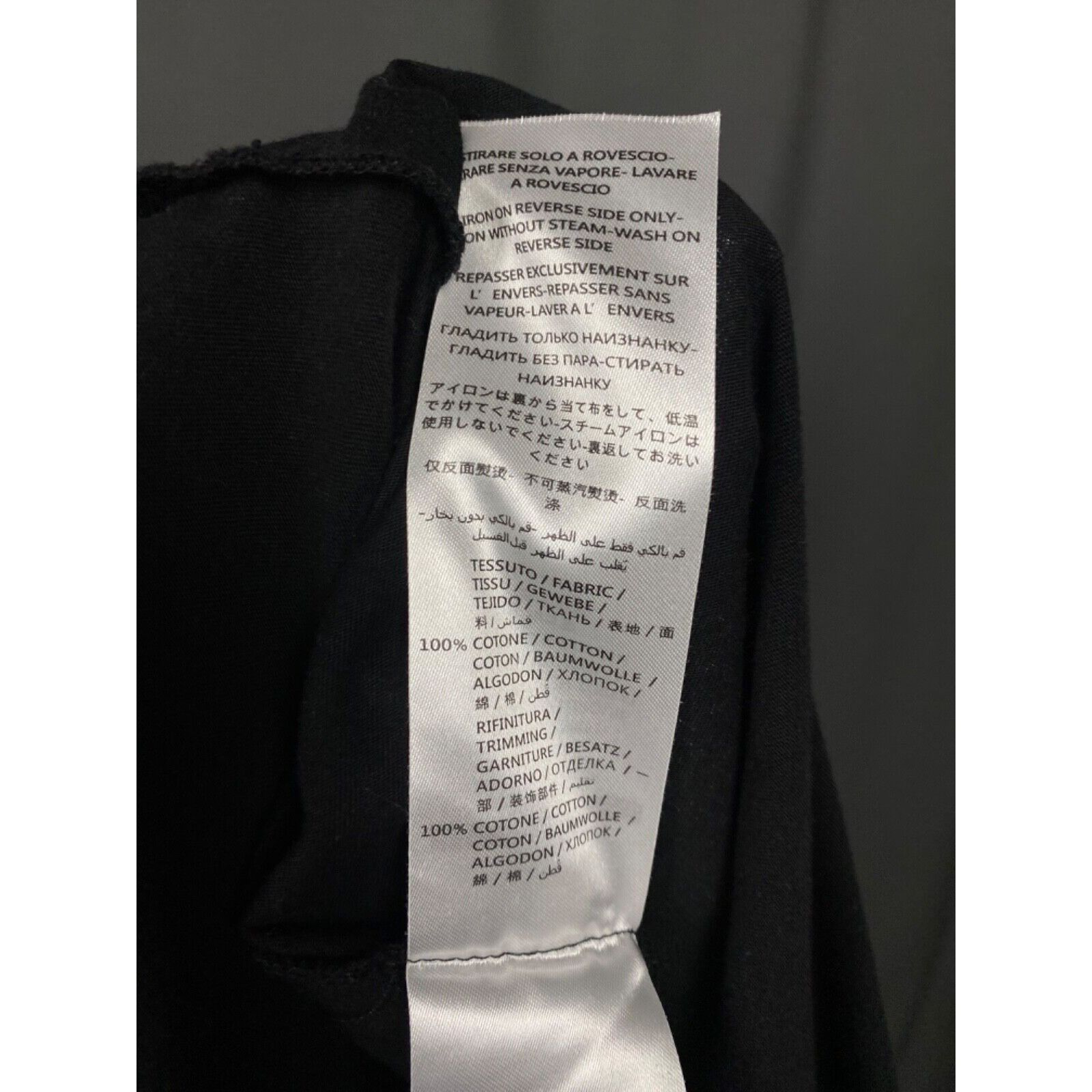 Alexander McQueen Alexander McQueen McQ Signature Swallow Men's Black T-Shirt Size US S / EU 44-46 / 1 - 10 Thumbnail