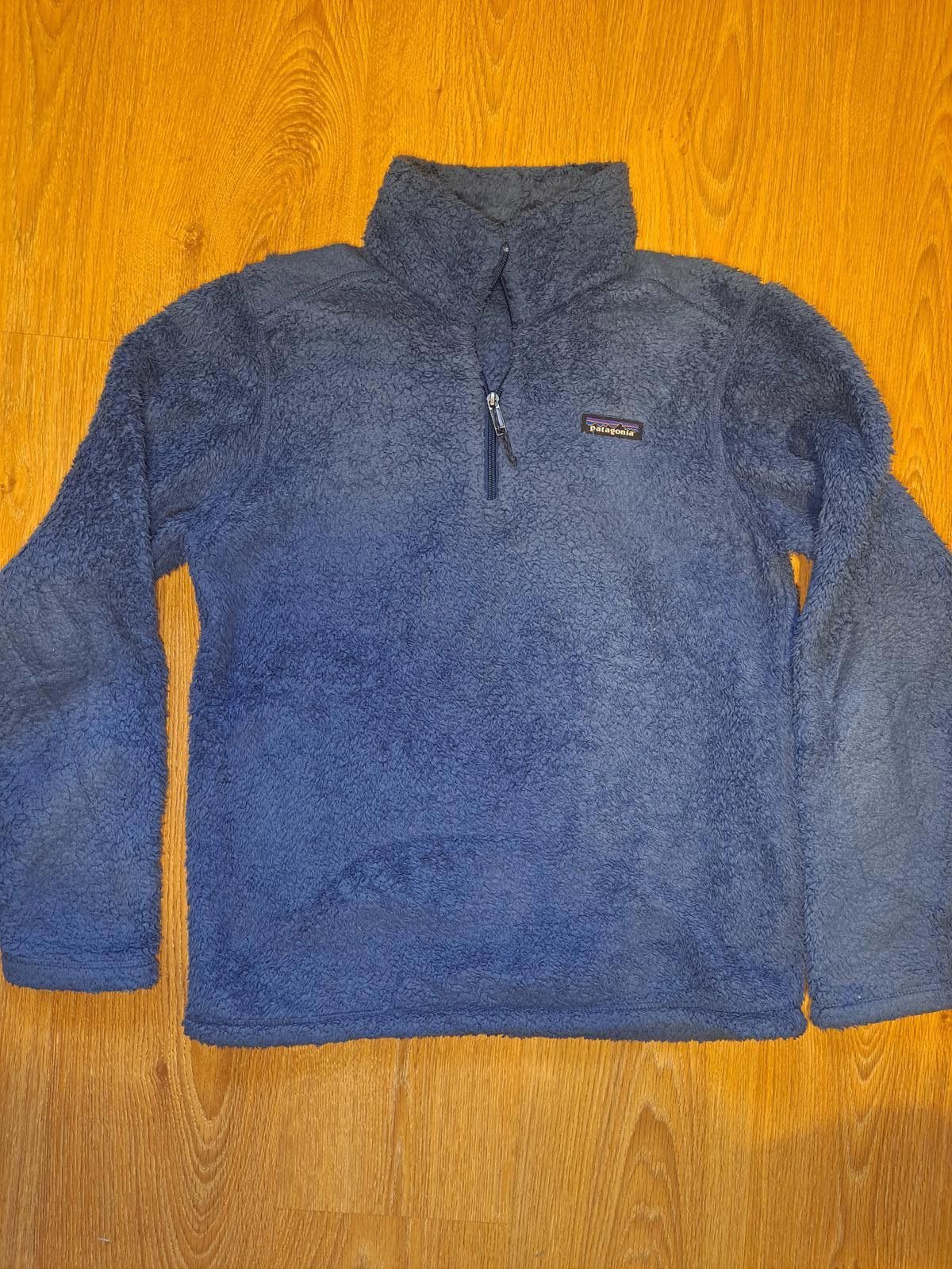 Patagonia Patagonia High Pile Fleece Pullover Jacket Mens Small Blue Size US S / EU 44-46 / 1 - 1 Thumbnail