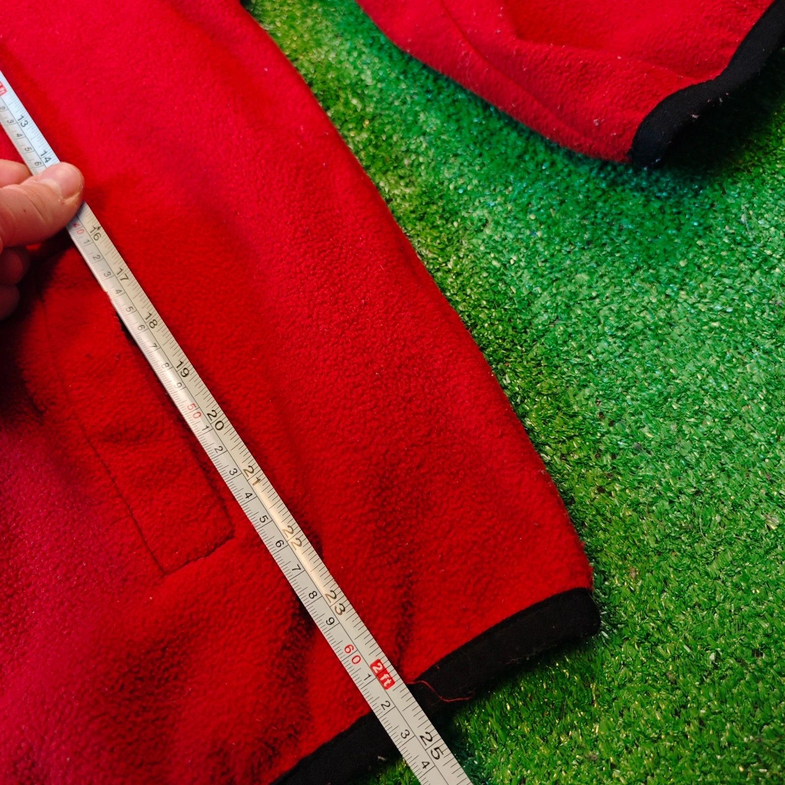 Tommy Hilfiger Vintage Tommy Hilfiger Sherpa Fleece Mens XL Red full zip Size US XL / EU 56 / 4 - 12 Thumbnail