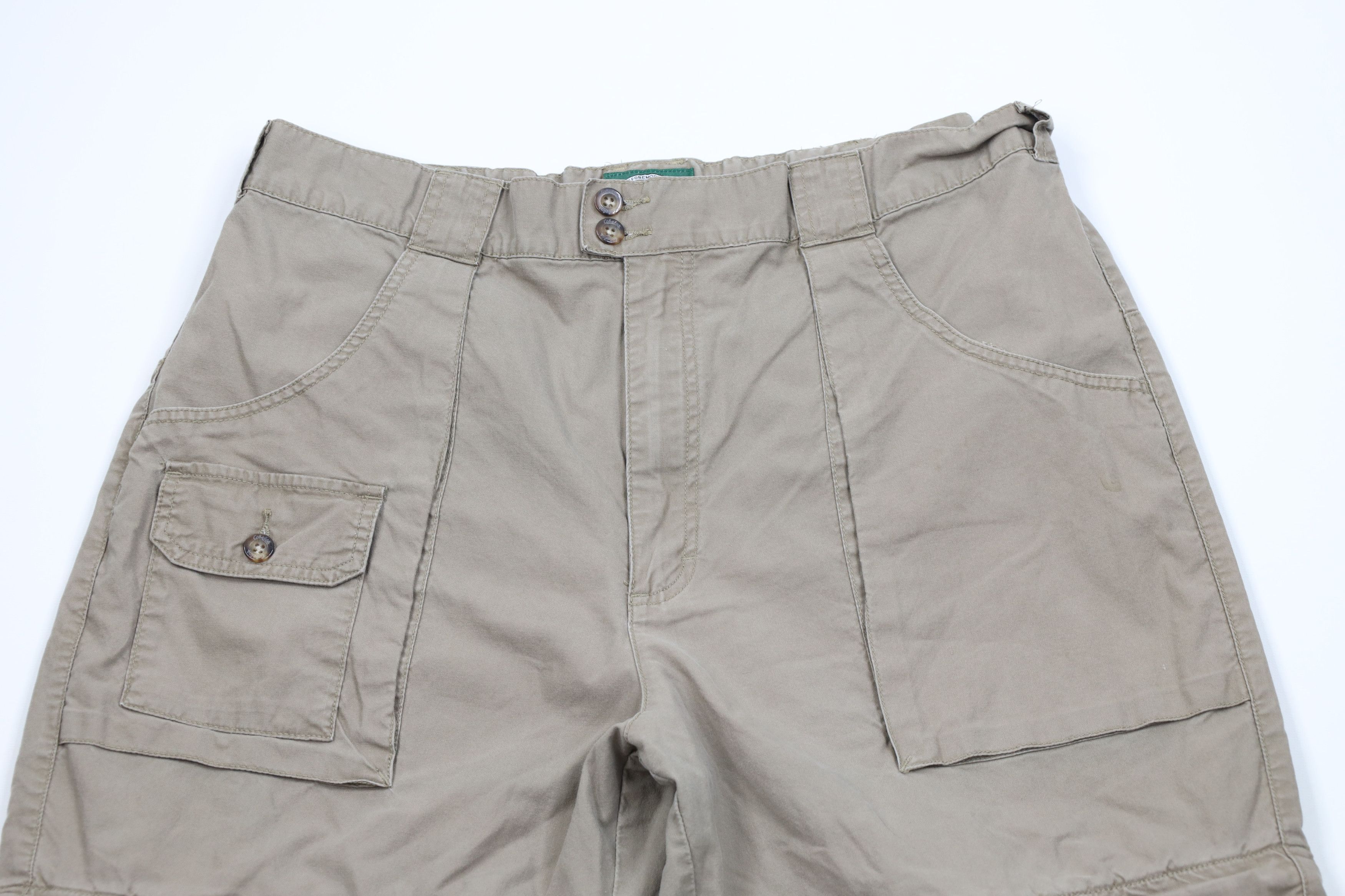 Cabelas Vintage Cabelas Convertible Cargo Pants Shorts Beige Size US 36 / EU 52 - 2 Thumbnail