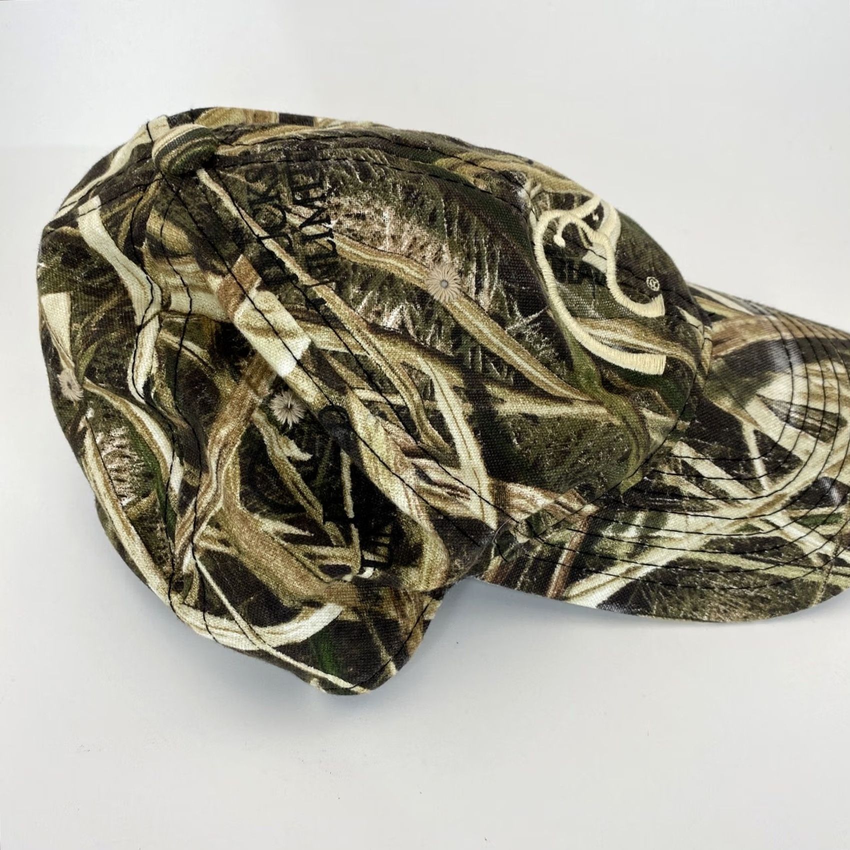Vintage Outdoor Cap Ducks Unlimited Hat Camouflage Adjustable Real Tree Camo Baseball Cap Men Adjustable Sloped Casual Size ONE SIZE - 4 Thumbnail