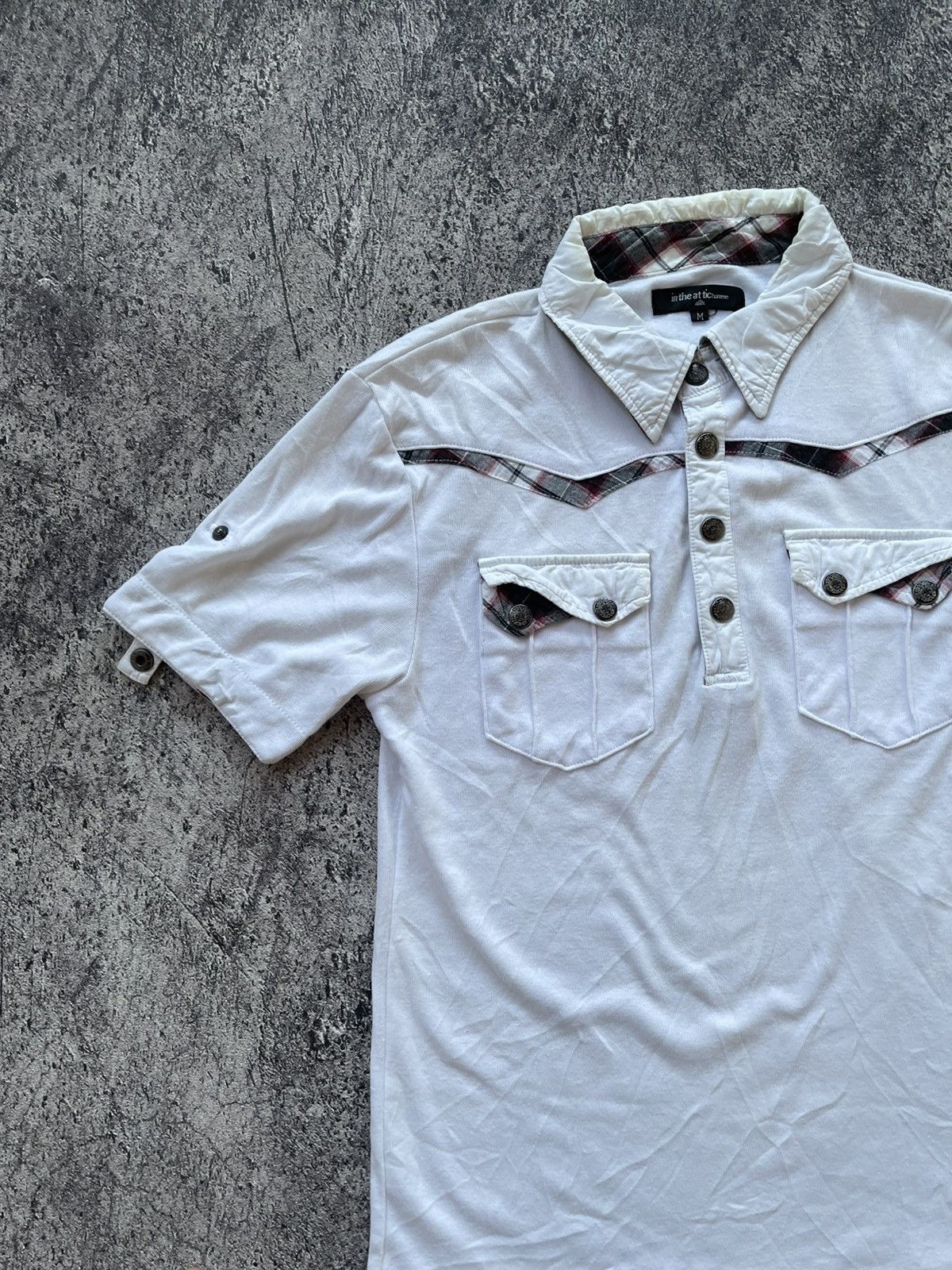 In The Attic In the attic homme double layer bondage polo shirt Size US M / EU 48-50 / 2 - 4 Thumbnail