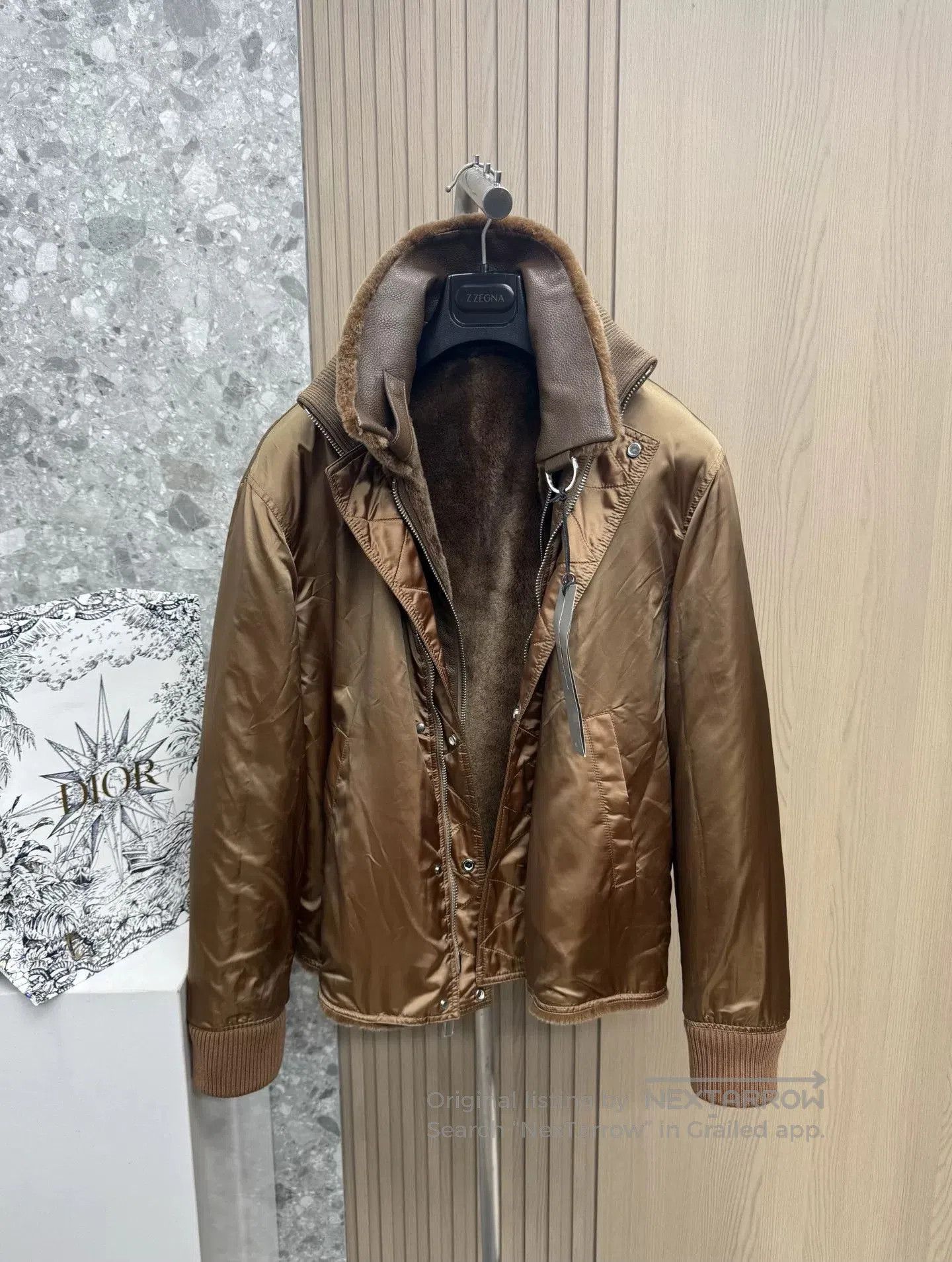 Dior Dior 2024 Double-Sided Pilot Fur Jacket. Size US M / EU 48-50 / 2 - 2 Thumbnail
