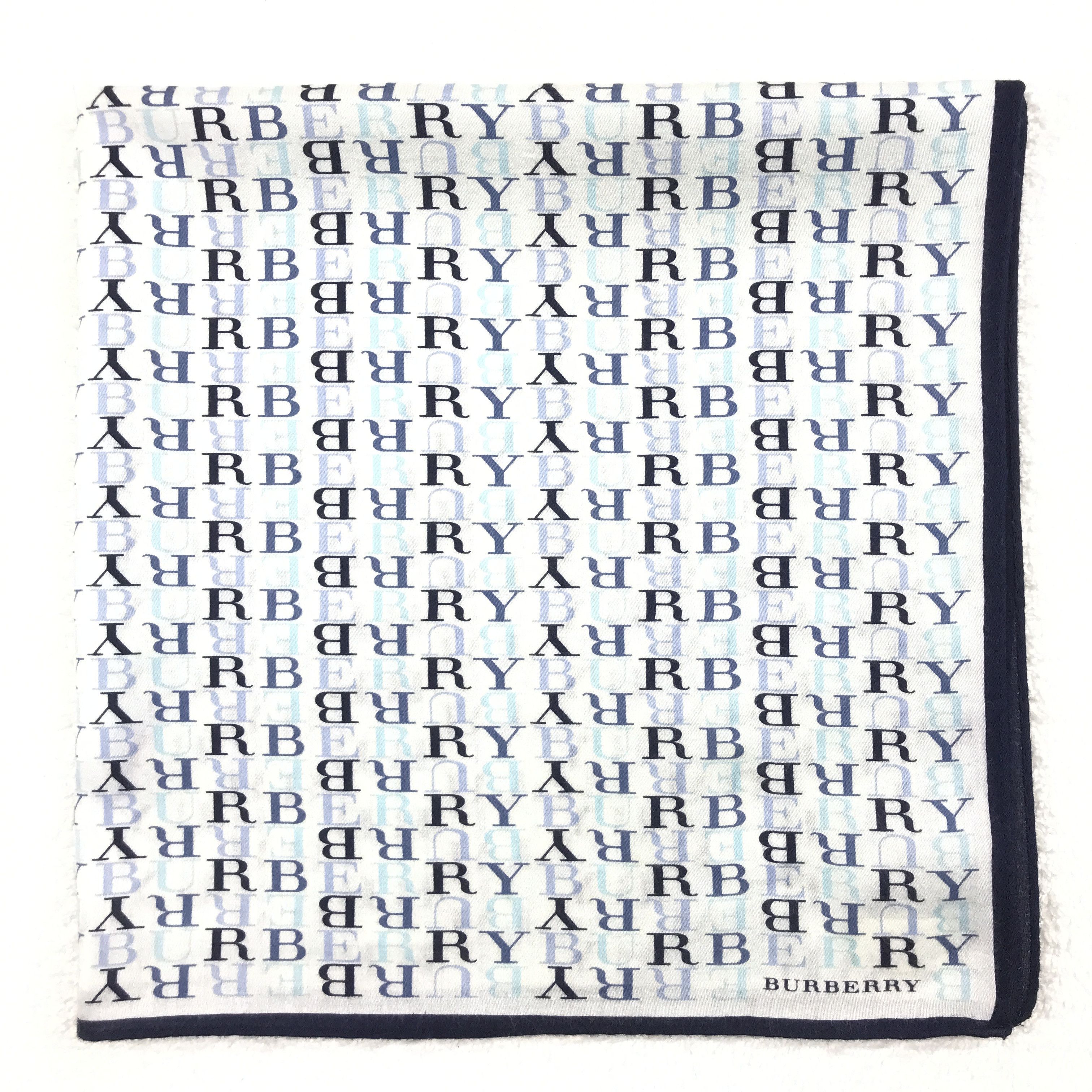 Burberry × Vintage Vintage Burberry Bandana Neckerchief Handkerchief Size ONE SIZE - 2 Thumbnail
