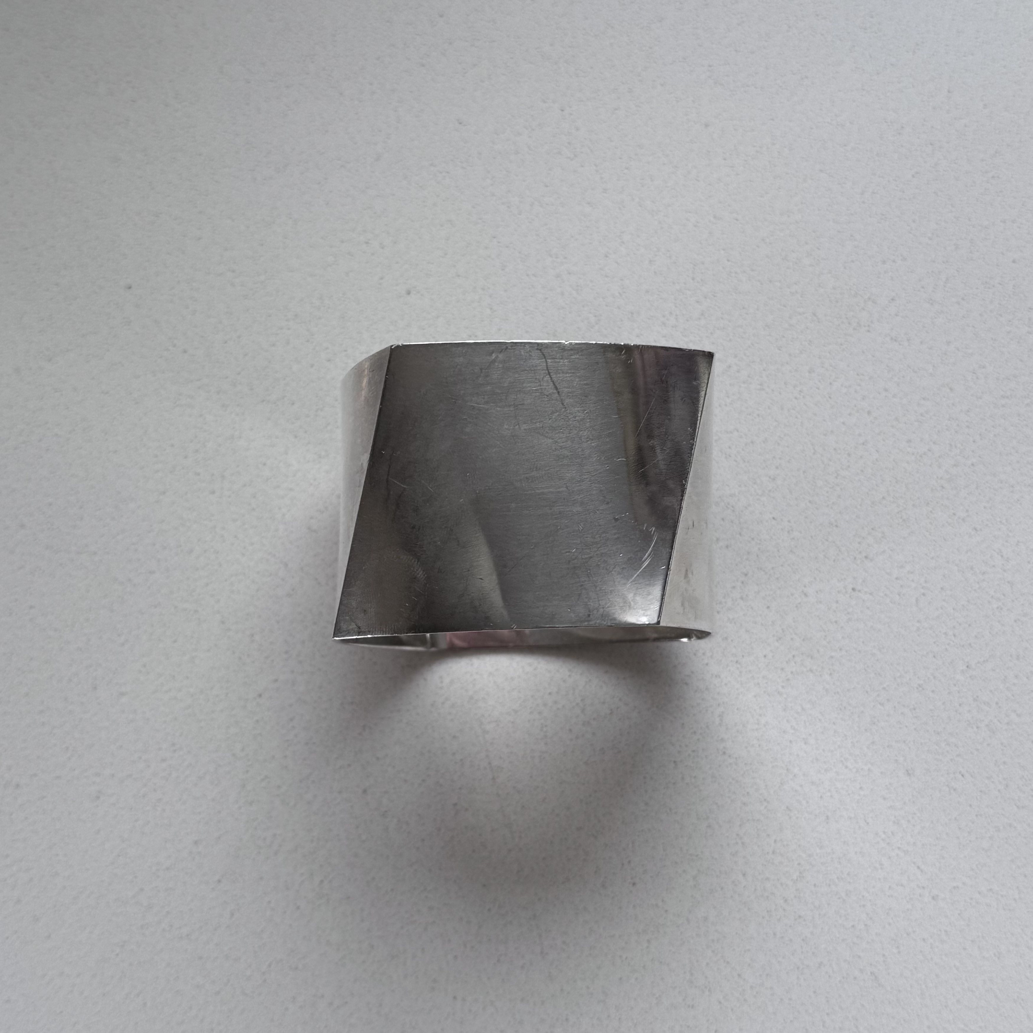 Tiffany & Co. Frank Gehry x Tiffany .925 Silver Torque Bracelet Size ONE SIZE - 2 Thumbnail