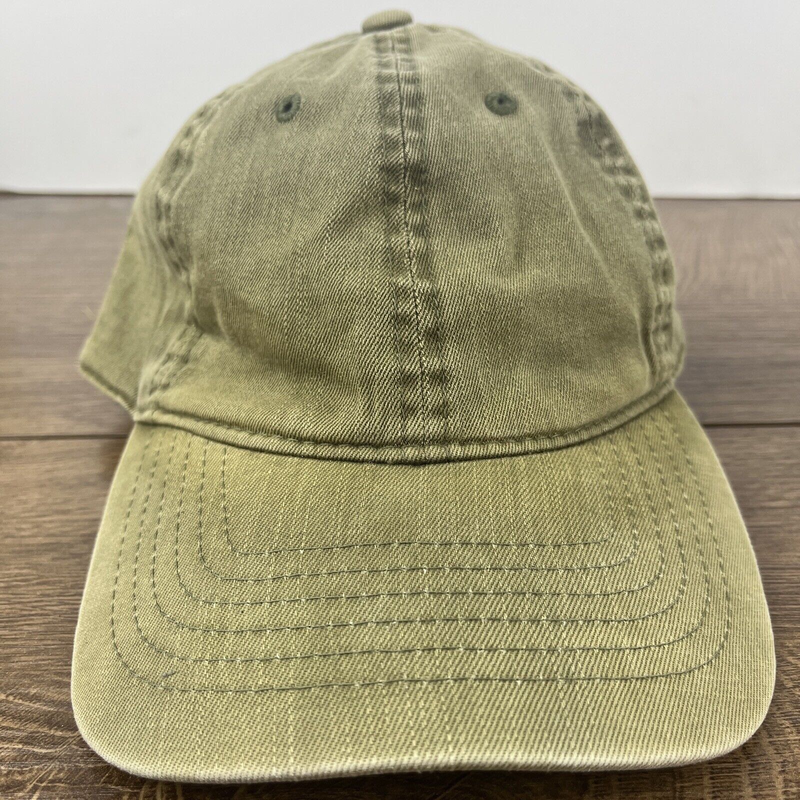 Other Plain Green Hat Cap Green Hat Adjustable Adult Size Green Ha Size ONE SIZE - 3 Thumbnail