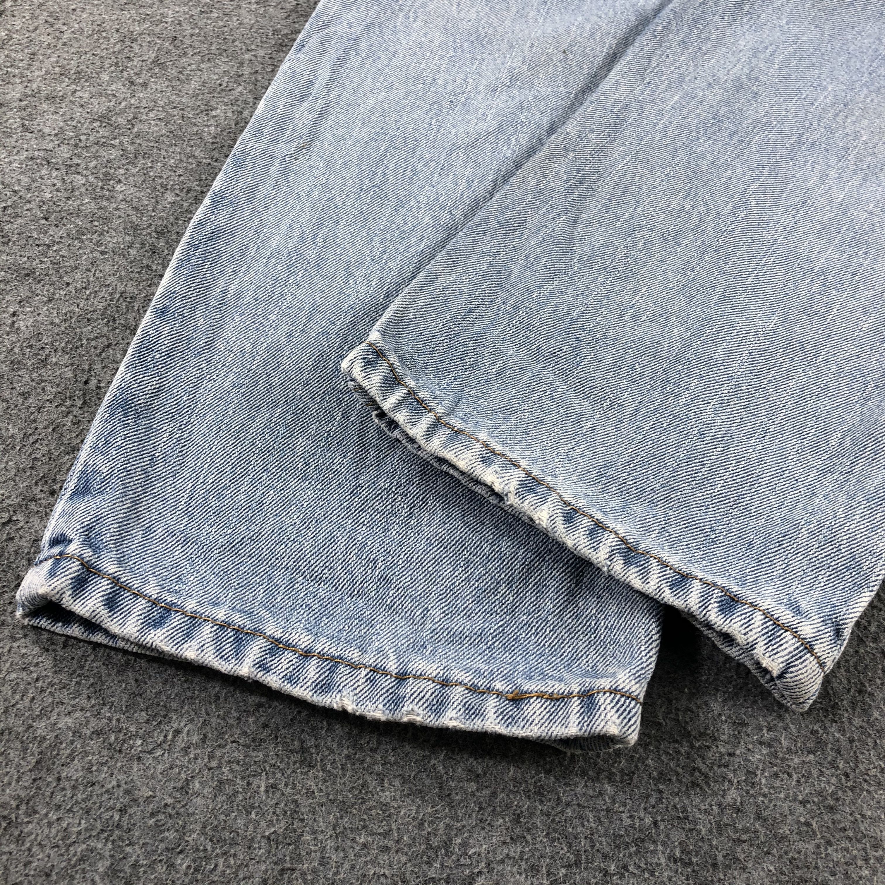 Levi's Vintage Blue Wash Levis 550 Jeans-J2667 Size US 28 / EU 44 - 6 Thumbnail