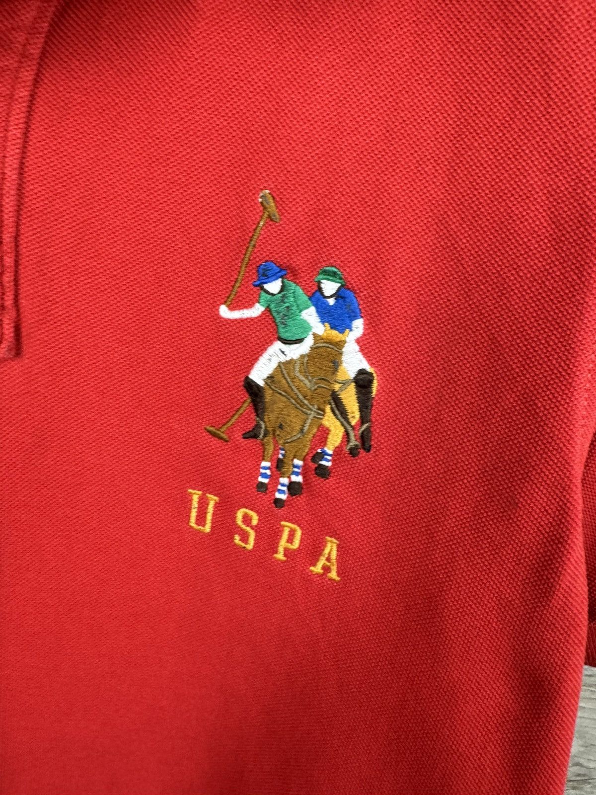 U.S. Polo Assn. × Vintage U.S. POLO ASSN. VINTAGE BIG LOGO LUXURY T-SHIRT TEE SIZE M Size US M / EU 48-50 / 2 - 6 Thumbnail