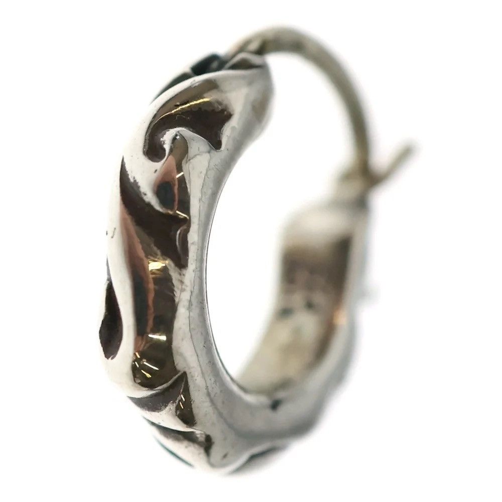 Chrome Hearts Chrome Hearts Tiny Scroll Hoop Earring Size ONE SIZE - 1 Thumbnail