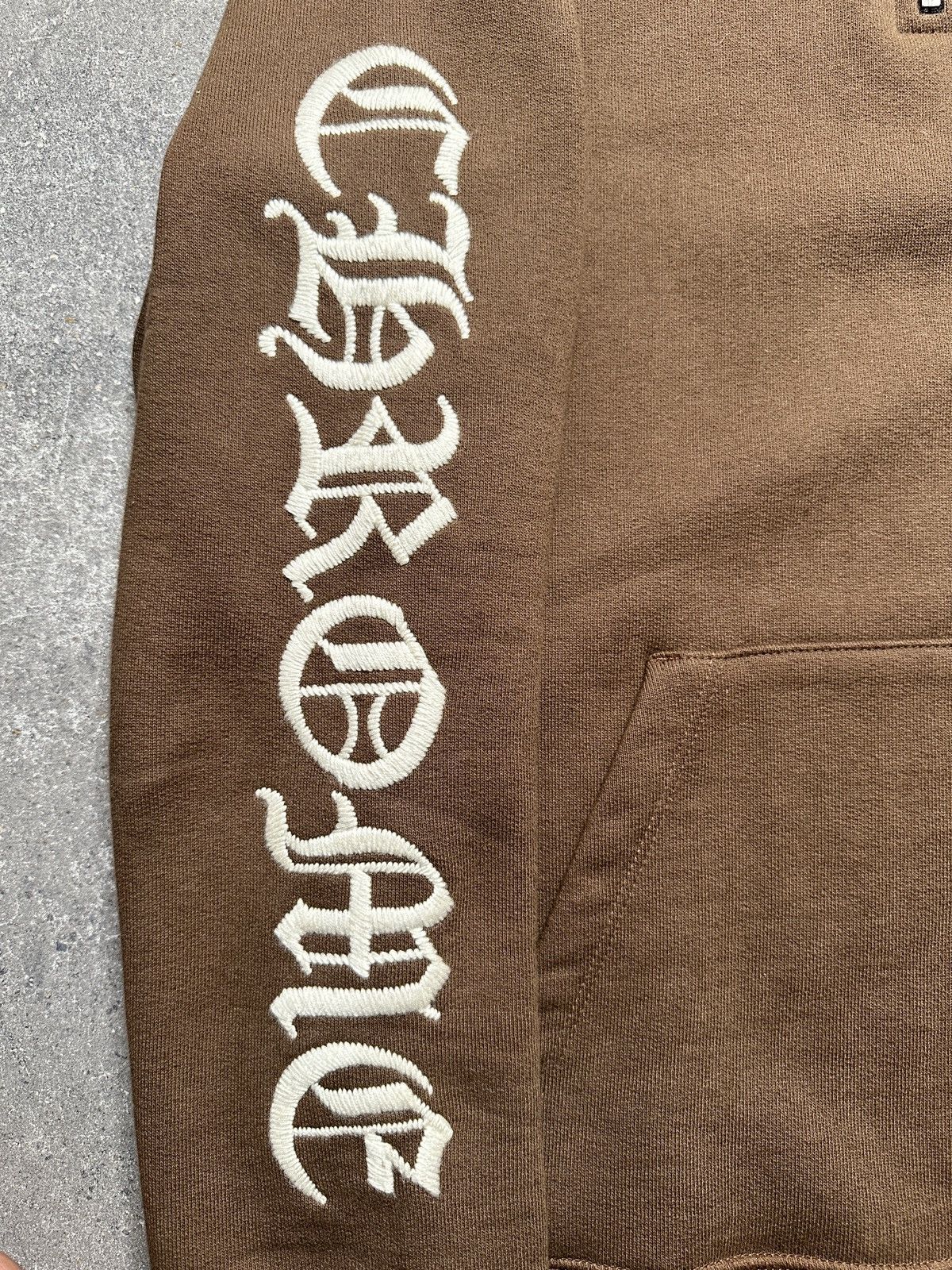 Chrome Hearts Chrome Hearts Slo Ride Brown Quarter Zip Size US L / EU 52-54 / 3 - 4 Thumbnail