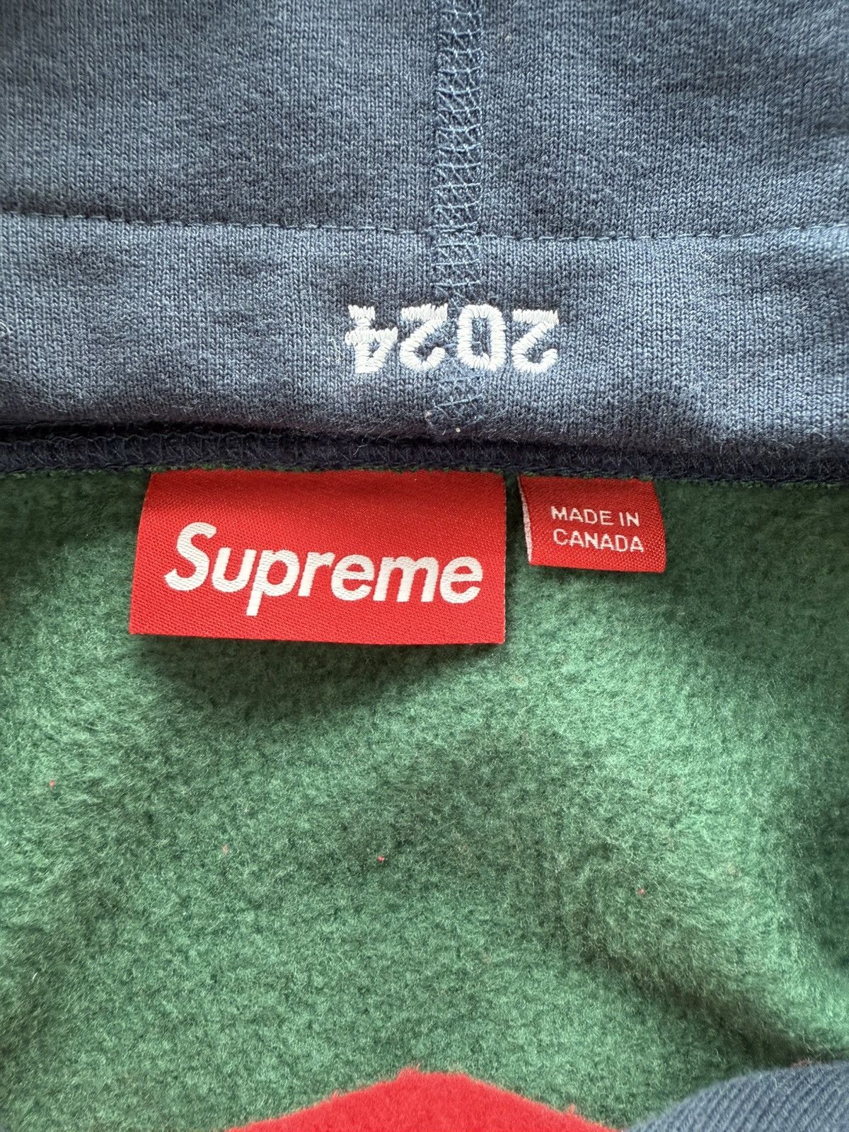Supreme Supreme “Box Logo” Hooded Sweatshirt (FW24) (Multicolor) Size US XL / EU 56 / 4 - 3 Thumbnail