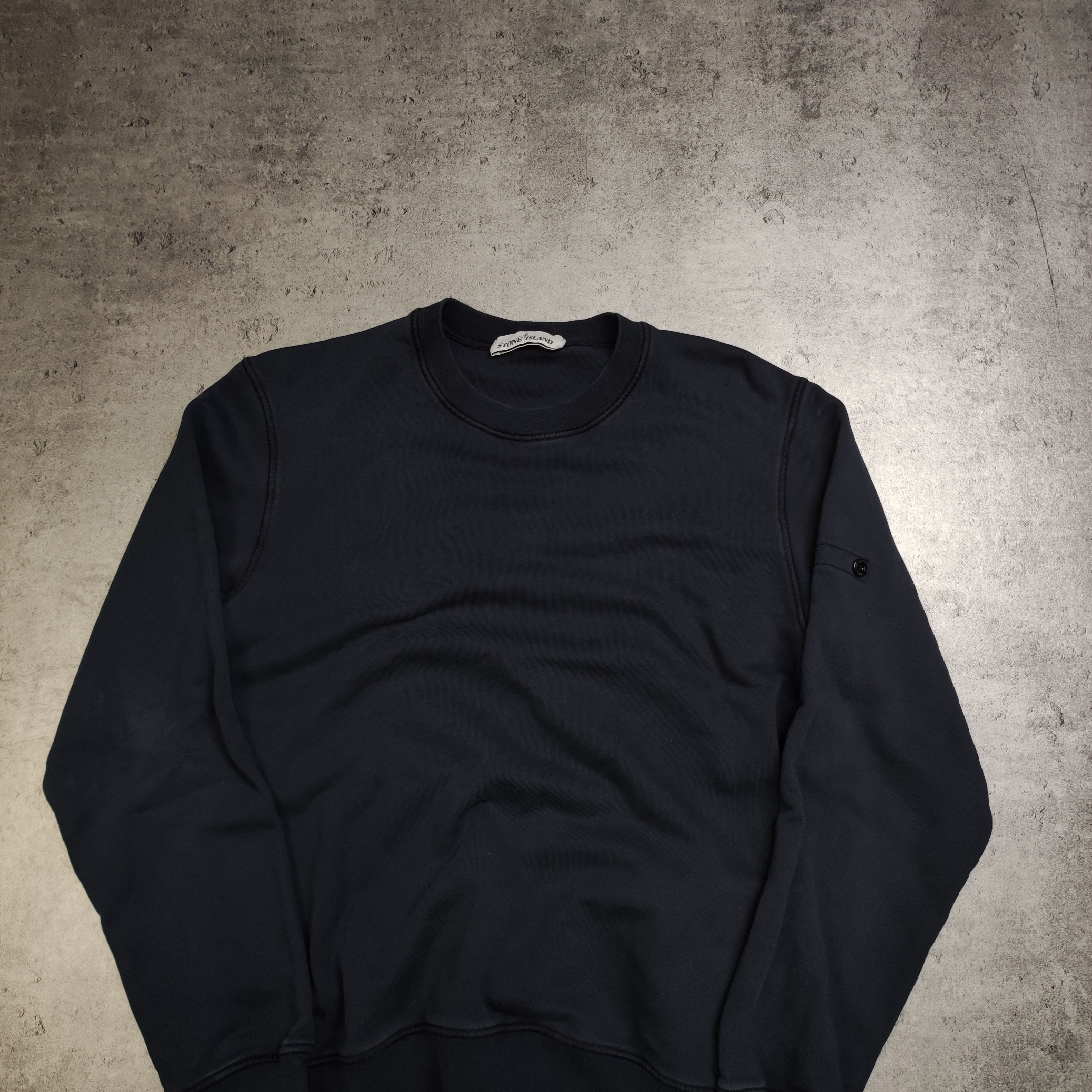 Massimo Osti × Stone Island Stone Island Massimo Osti Dark Navy Classic Sweatshirt Size US S / EU 44-46 / 1 - 2 Thumbnail