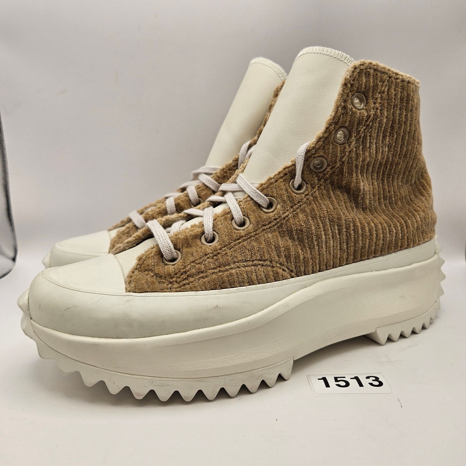 Converse CONVERSE MEN'S 9 RUN STAR HIKE PLATFORM HIGH STRIPED KNIT Size US 9 / EU 42 - 1 Thumbnail
