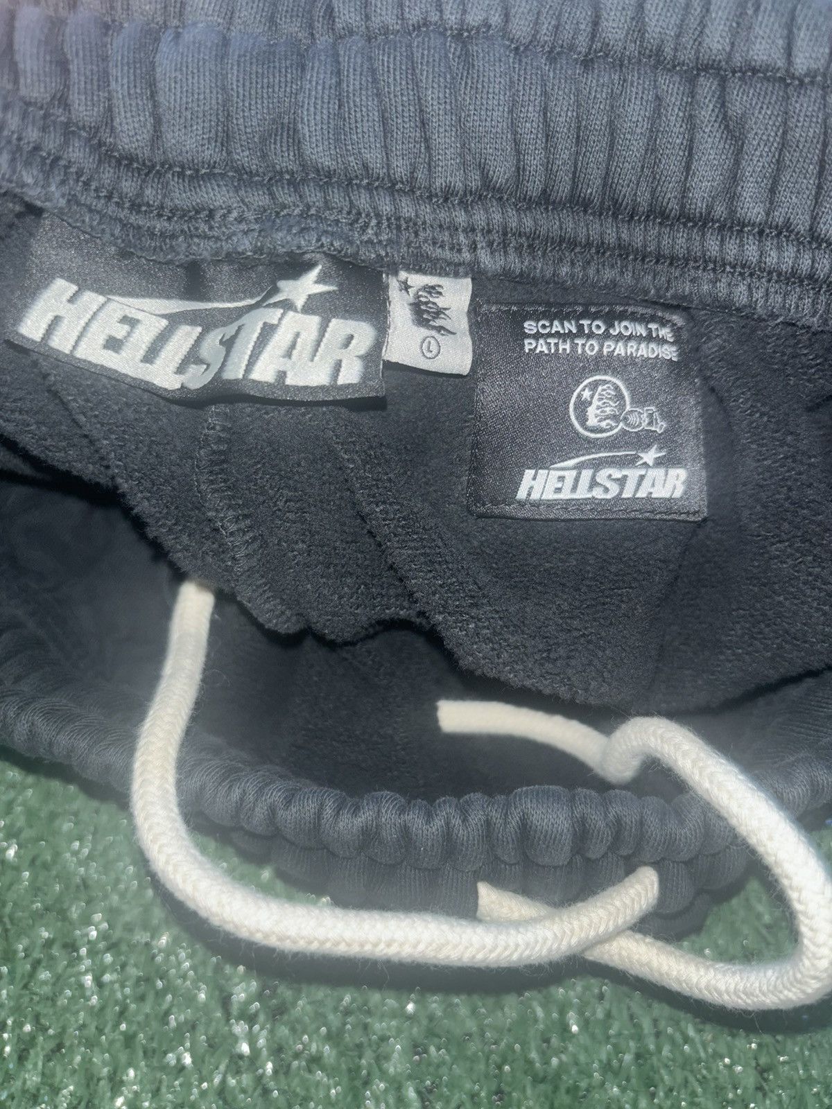 HELLSTAR Hellstar Black Green Flame Shorts Size US 32 / EU 48 - 4 Thumbnail