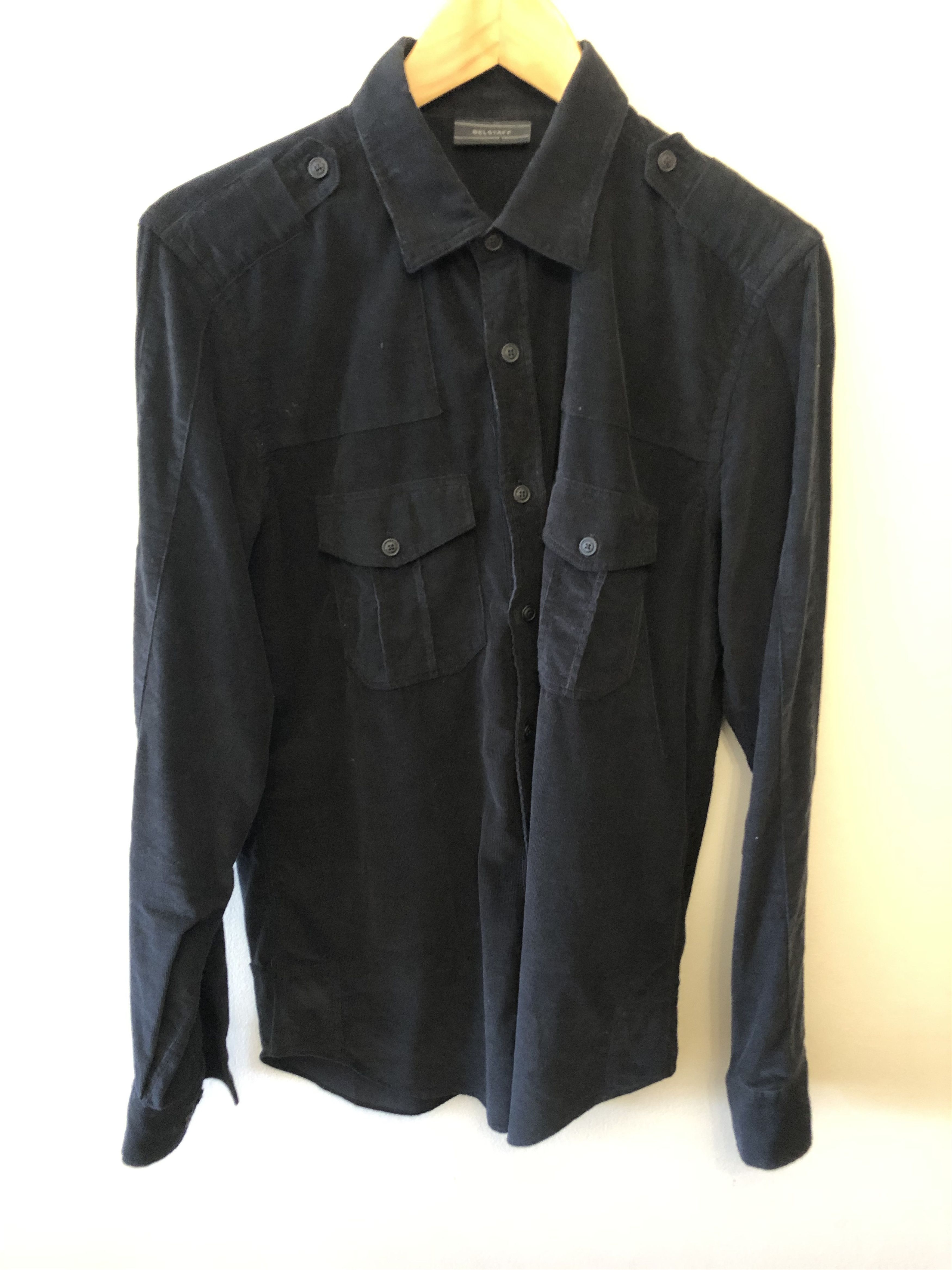 Belstaff Belstaff Military Shirt (velvet) Size US M / EU 48-50 / 2 - 1 Thumbnail
