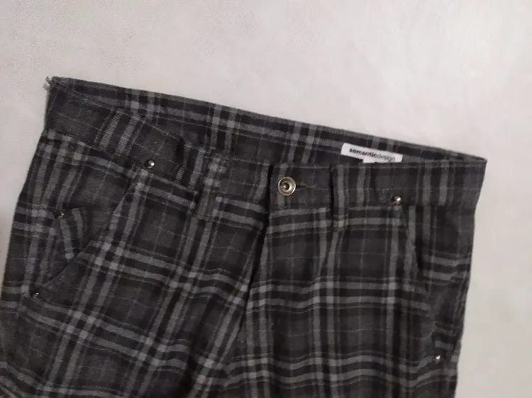 semanticdesign Semantic Design Check Cargo punk bondage Pants Size US 29 - 3 Thumbnail