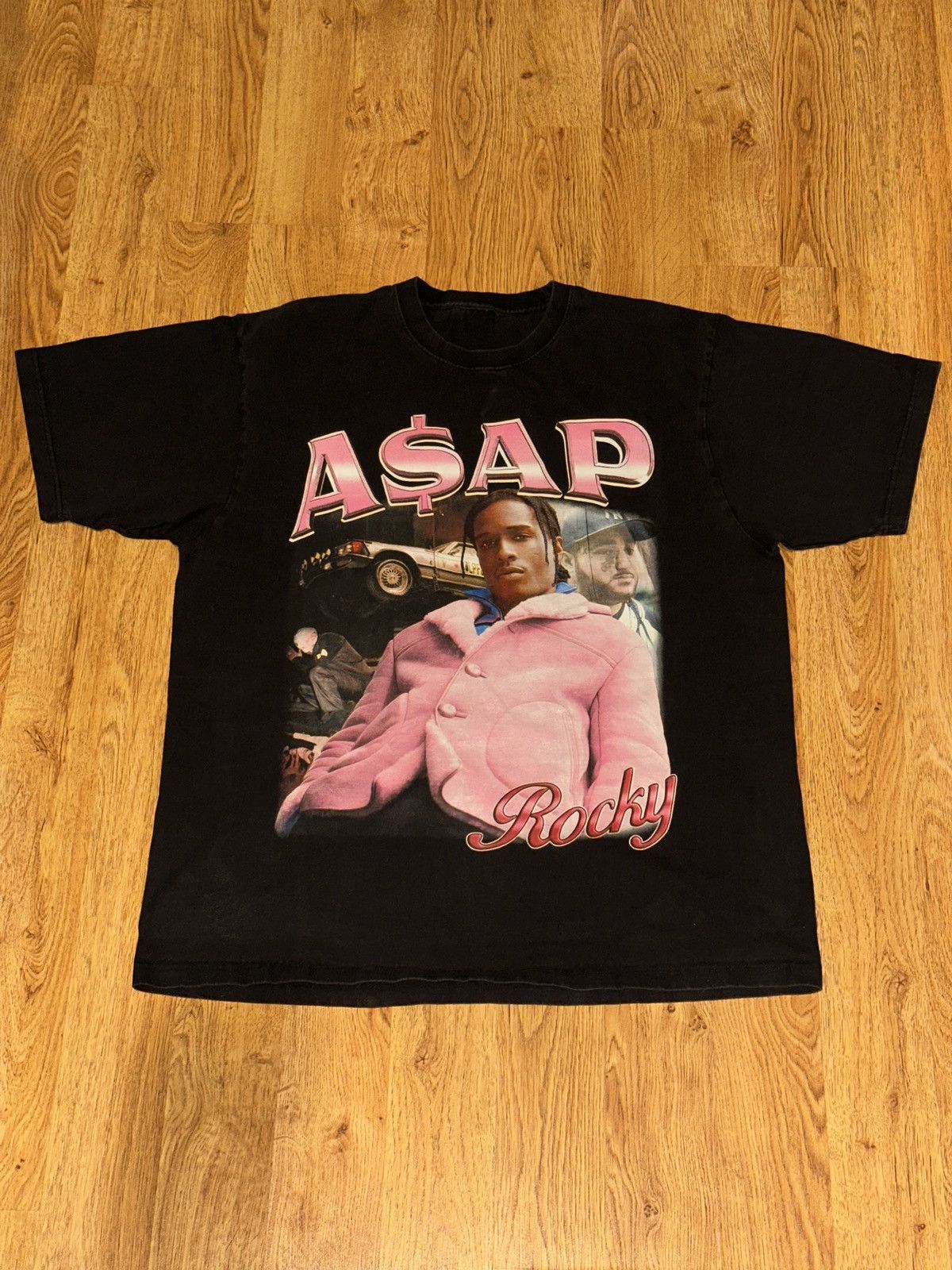 A$AP Rocky ASAP ROCKY Yamborghini Portrait Rap Tee XL Size US XL / EU 56 / 4 - 1 Thumbnail