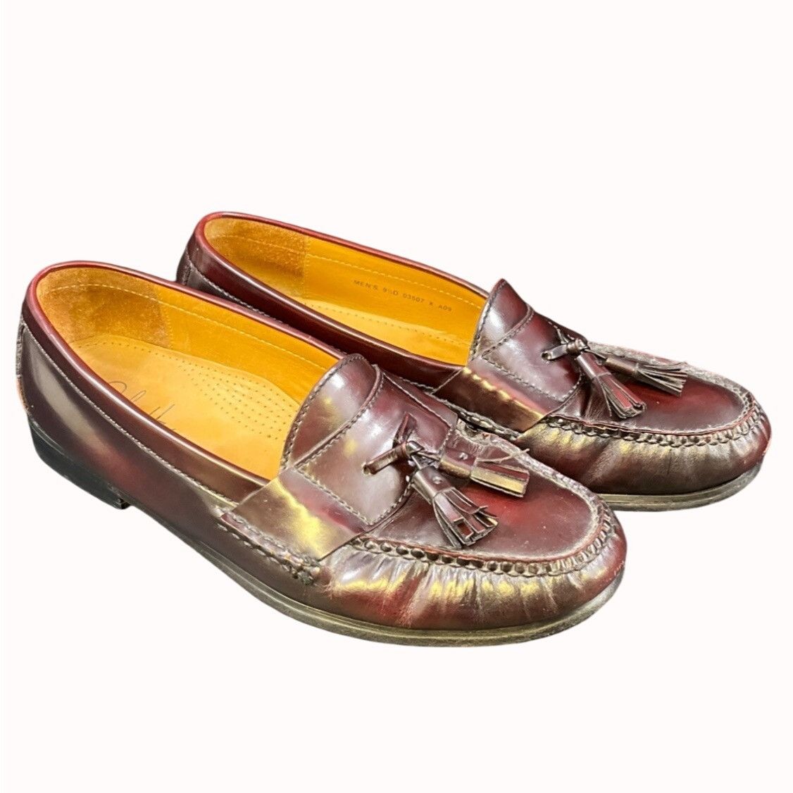 Cole Haan Cole Haan Men's Burgundy Shoes/Loafers Sz 9.5D SKU 5212 Size US 9.5 / EU 42-43 - 2 Thumbnail