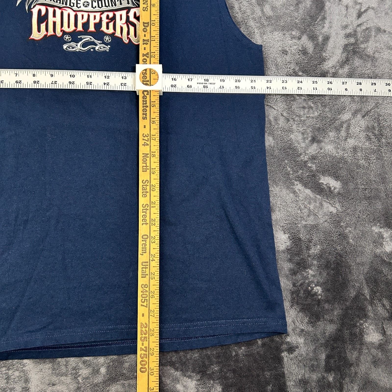& Other Stories Orange County Choppers Y2K Biker Mens Large Navy Blue Size US L / EU 52-54 / 3 - 7 Thumbnail