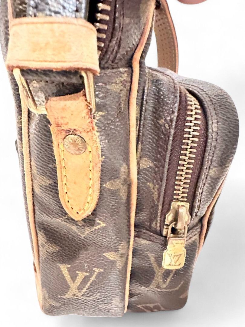Louis Vuitton Louis Vuitton - Amazon Shoulder Bag LV Monogram Leather Size ONE SIZE - 10 Thumbnail