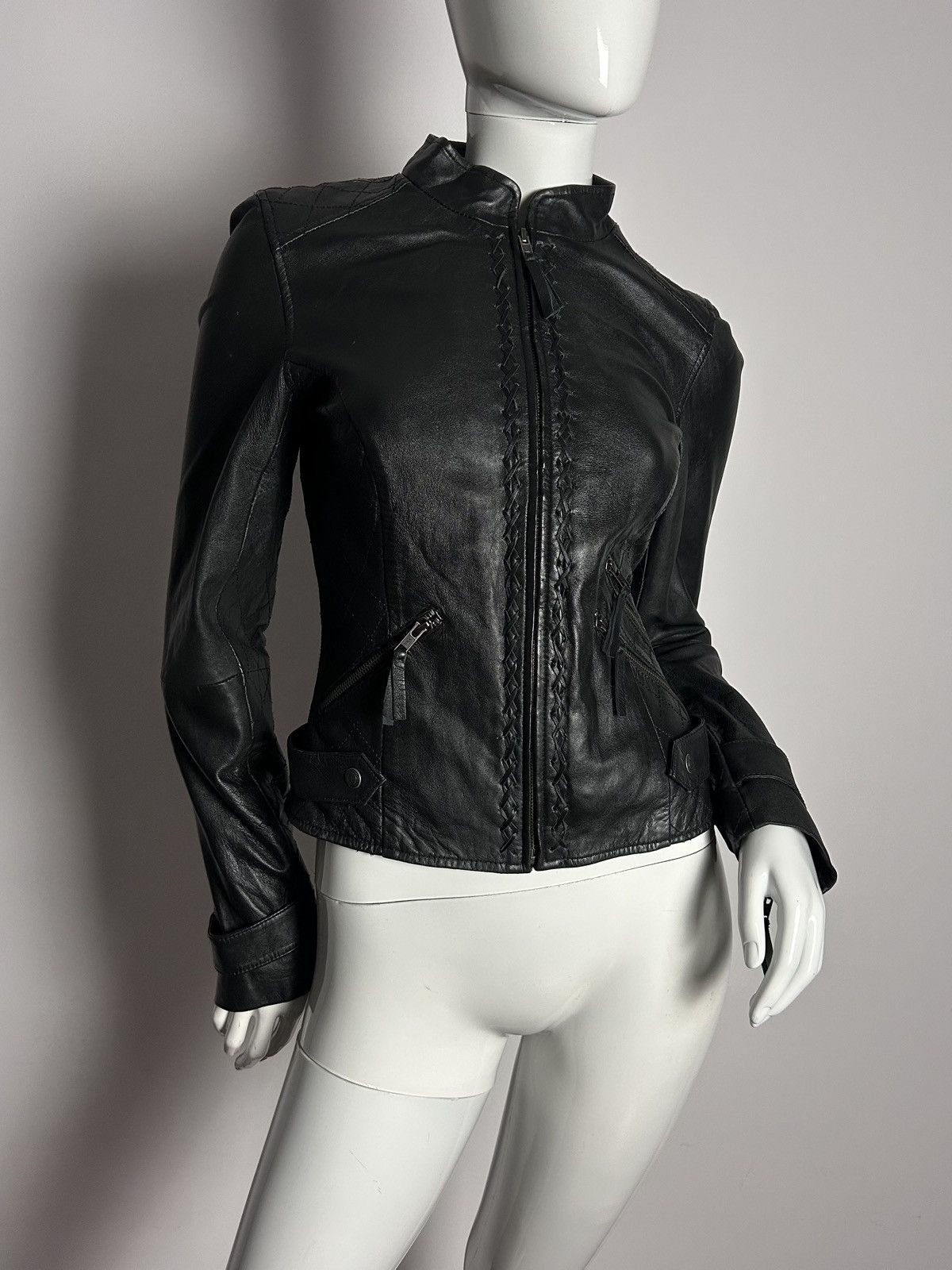Other Insane vintage leather biker jacket Size M / US 6-8 / IT 42-44 - 7 Thumbnail
