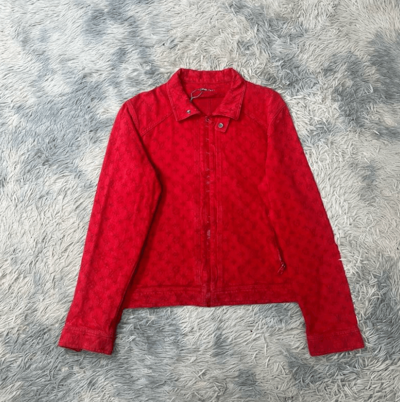 Louis Vuitton Louis Vuitton all-over print long-sleeve denim jacket Size US M / EU 48-50 / 2 - 4 Thumbnail