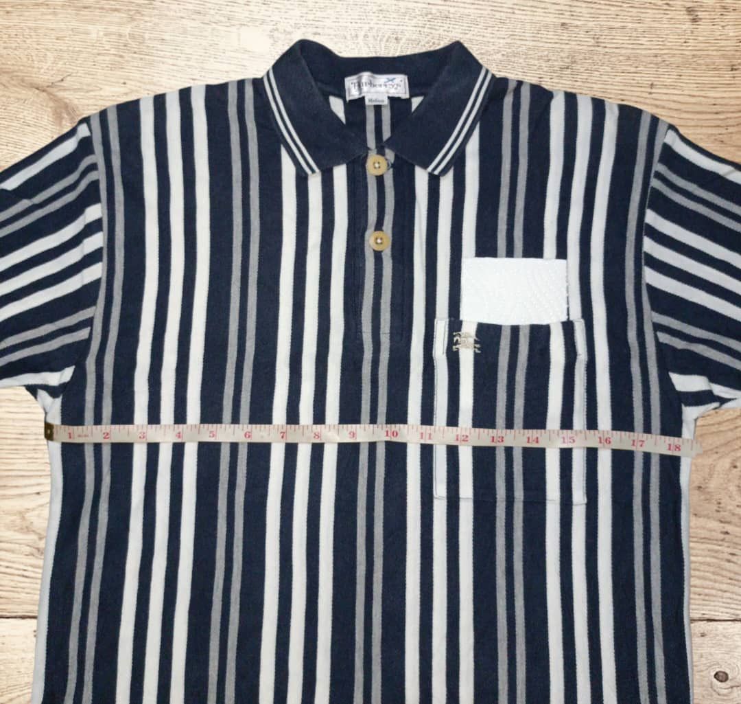 Burberry × Burberry Prorsum × Vintage Burberry Nova Check Wells Knit T-Shirt Size US M / EU 48-50 / 2 - 5 Thumbnail