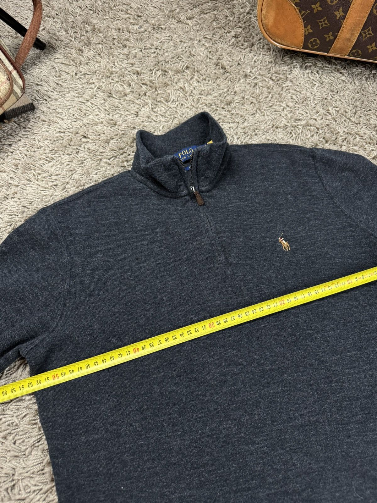 Polo Ralph Lauren 1/4 zip sweatshirt Polo Ralph Lauren original old money item Size US S / EU 44-46 / 1 - 5 Thumbnail