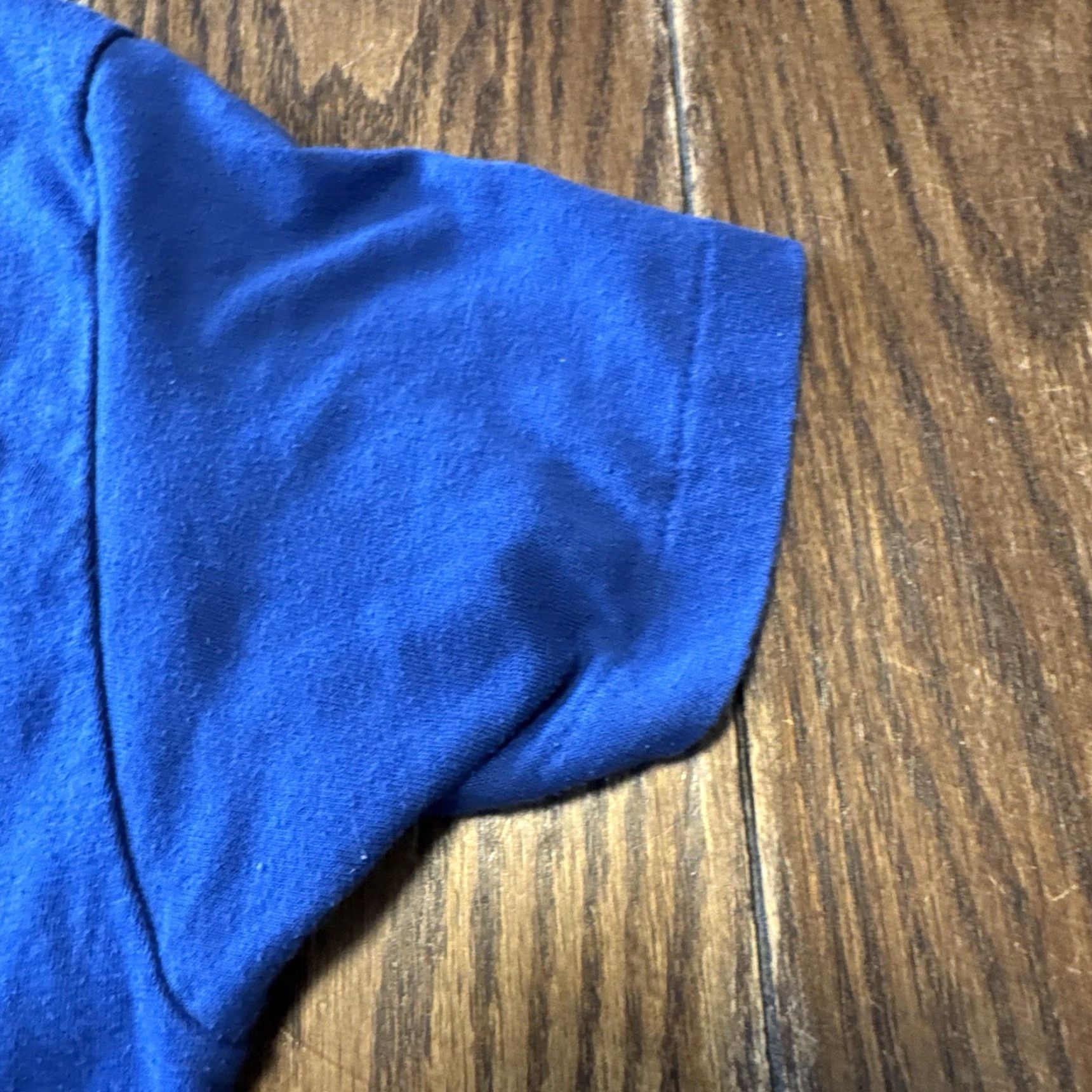Hanes VINTAGE Elvis Presley T Shirt 1977 Blue Small 34/36 Hanes The King Lives On 23 long by 17 Size US S / EU 44-46 / 1 - 5 Thumbnail