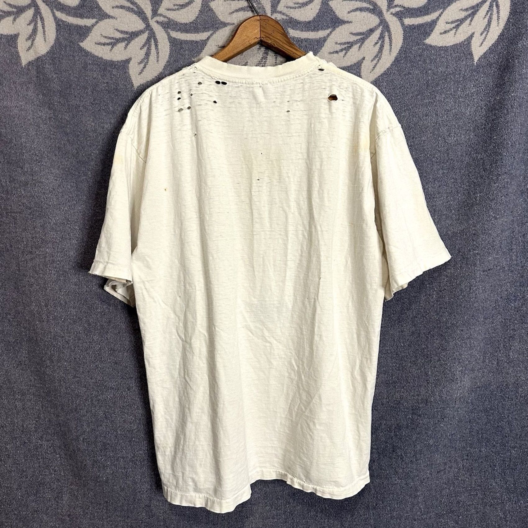Thrasher VINTAGE 1990S Java Jive Muscle Beach Distressed T Shirt XL White Nike Shirt? Size US XL / EU 56 / 4 - 6 Thumbnail