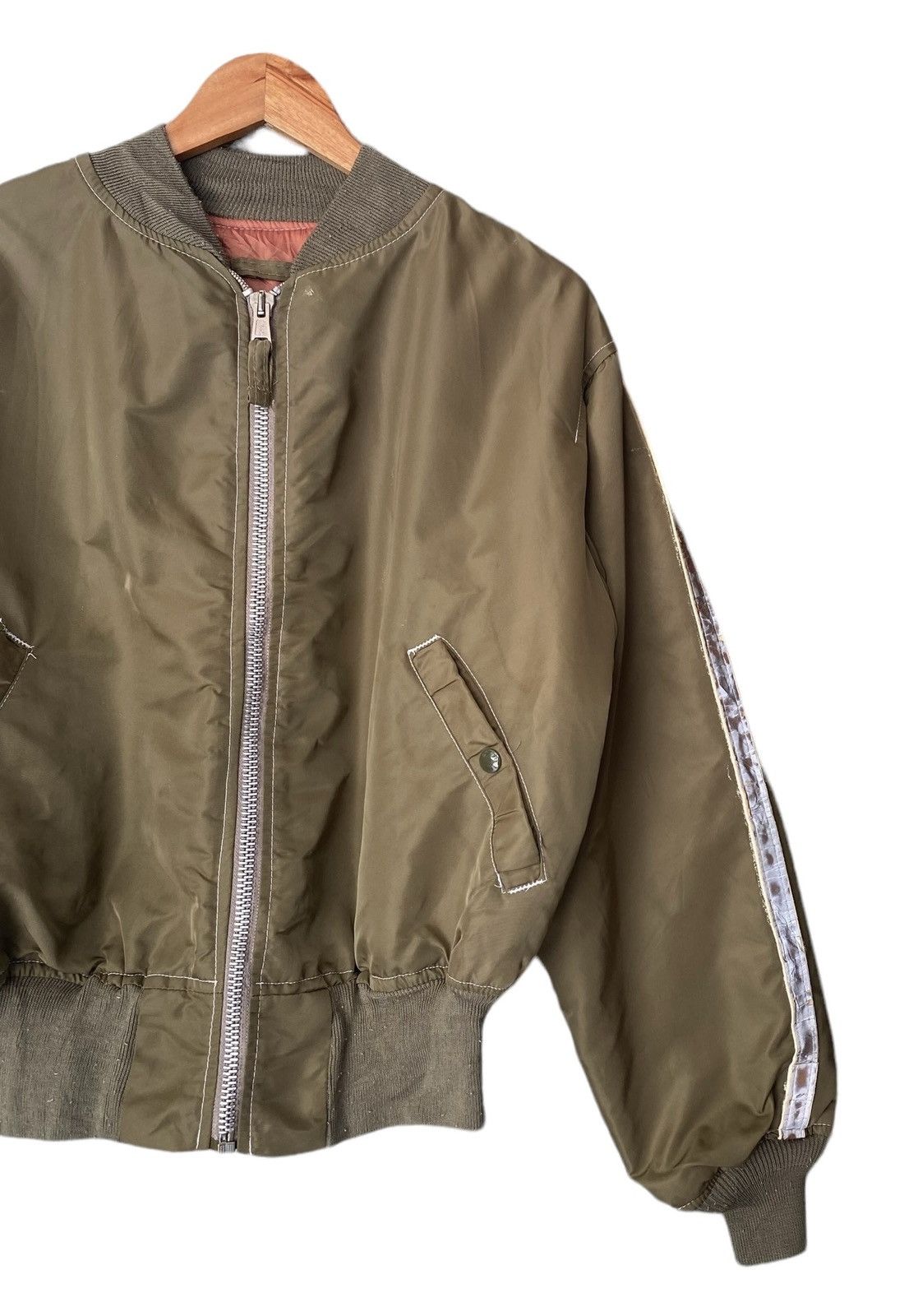 Vintage Vintage HOPE Manufacturing Bomber Jacket Size US M / EU 48-50 / 2 - 3 Thumbnail