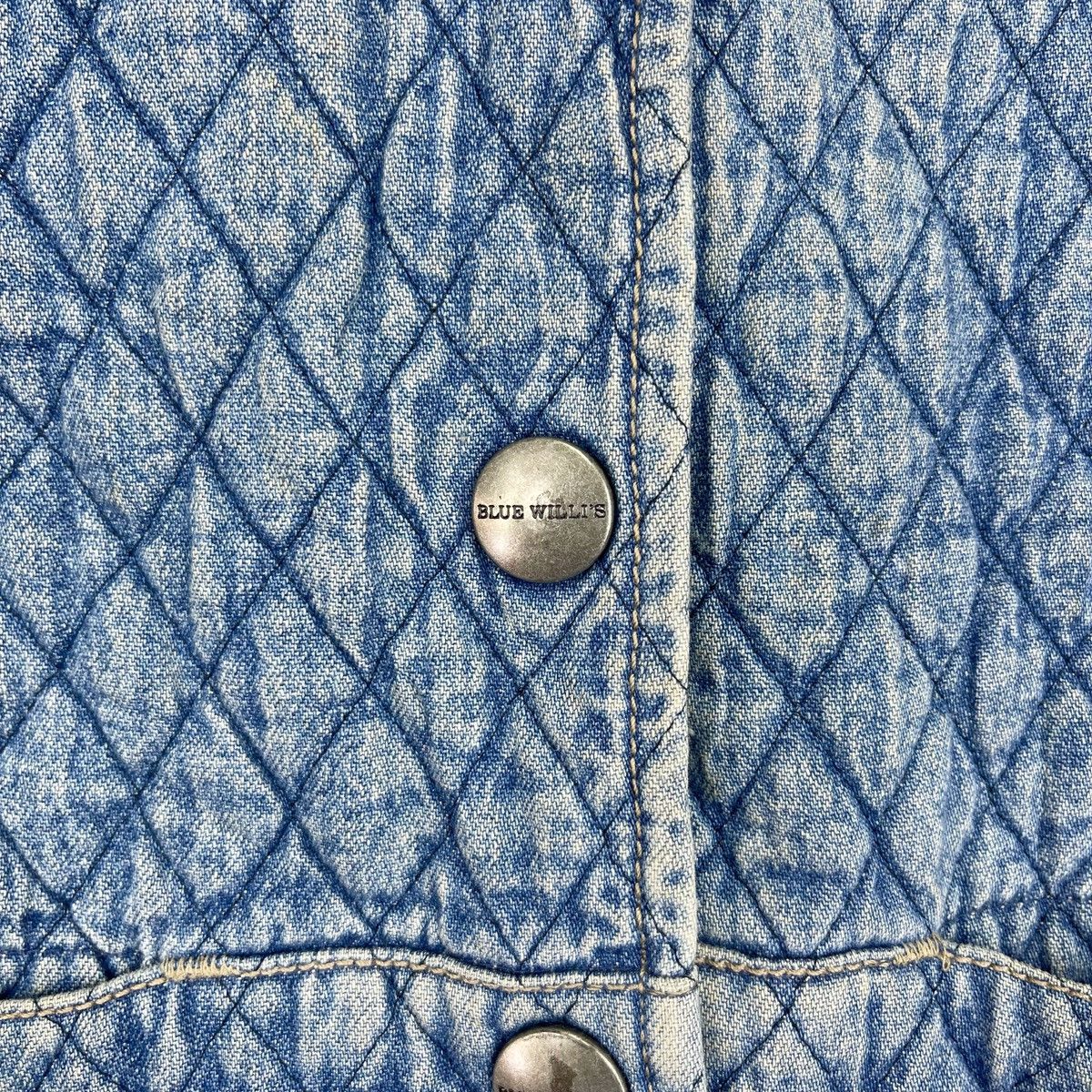 45rpm × Indigo Blue Willis Quilted Indigo Denim Jacket Size US S / EU 44-46 / 1 - 7 Thumbnail