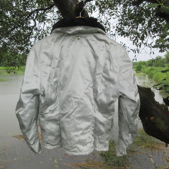 Schott SCHOTT perfecto label Flight Jacket aviator Nylon silver Size US M / EU 48-50 / 2 - 6 Thumbnail