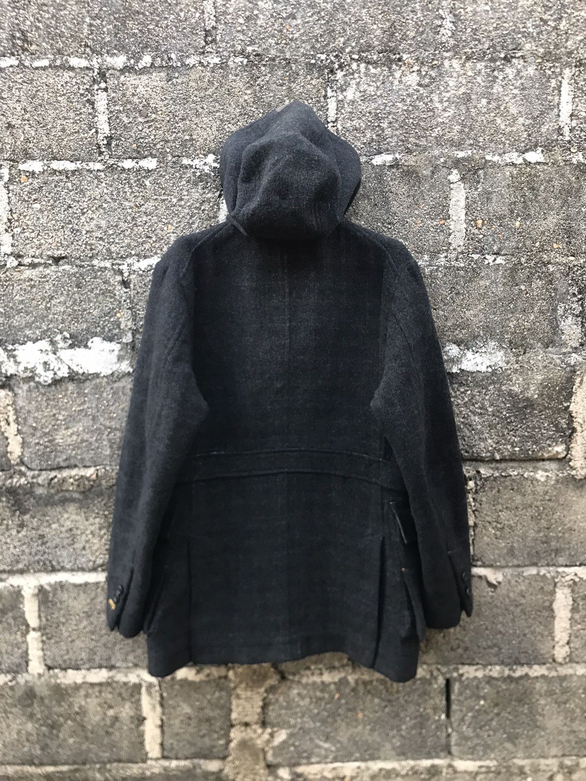 Boycott ⚡️Boycott Hooded Wool Double Breast Trench Coat Size US L / EU 52-54 / 3 - 12 Thumbnail