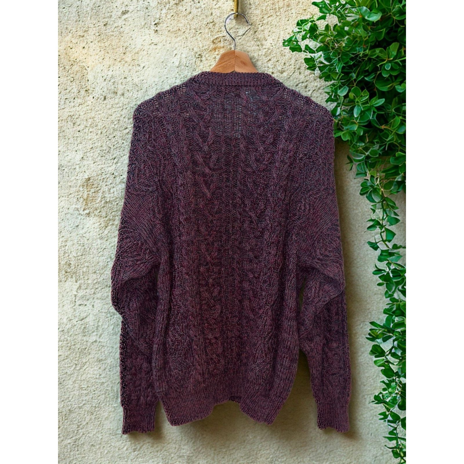 Eddie Bauer Eddie Bauer Cable Knit Sweater L Irish Fisherman Vintage Size US L / EU 52-54 / 3 - 5 Thumbnail
