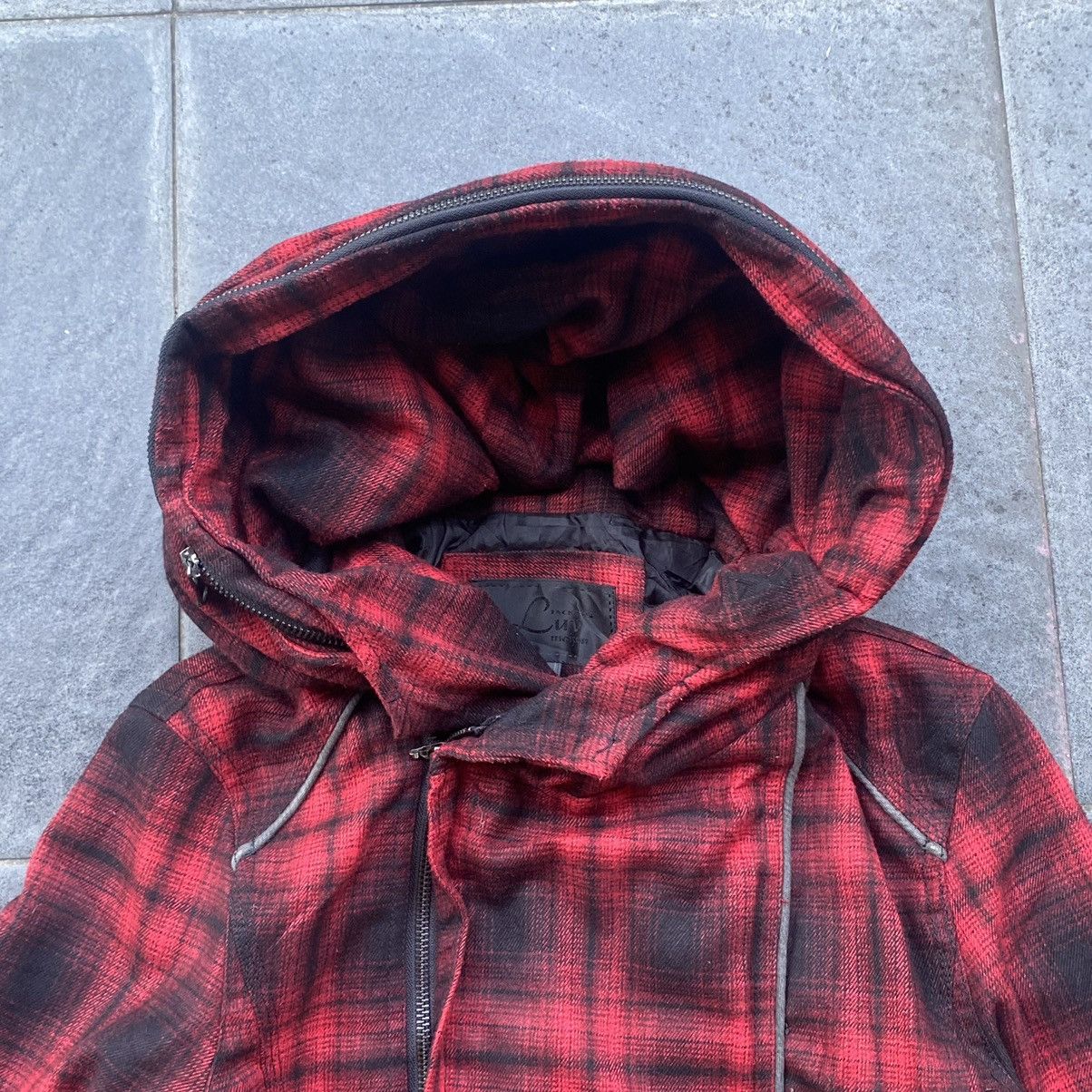 If Six Was Nine × Japanese Brand × Le Grande Bleu (L.G.B.) 90s Luv Maison Jackrose Assymetrical Punk Bondage Jacket Size US S / EU 44-46 / 1 - 4 Thumbnail