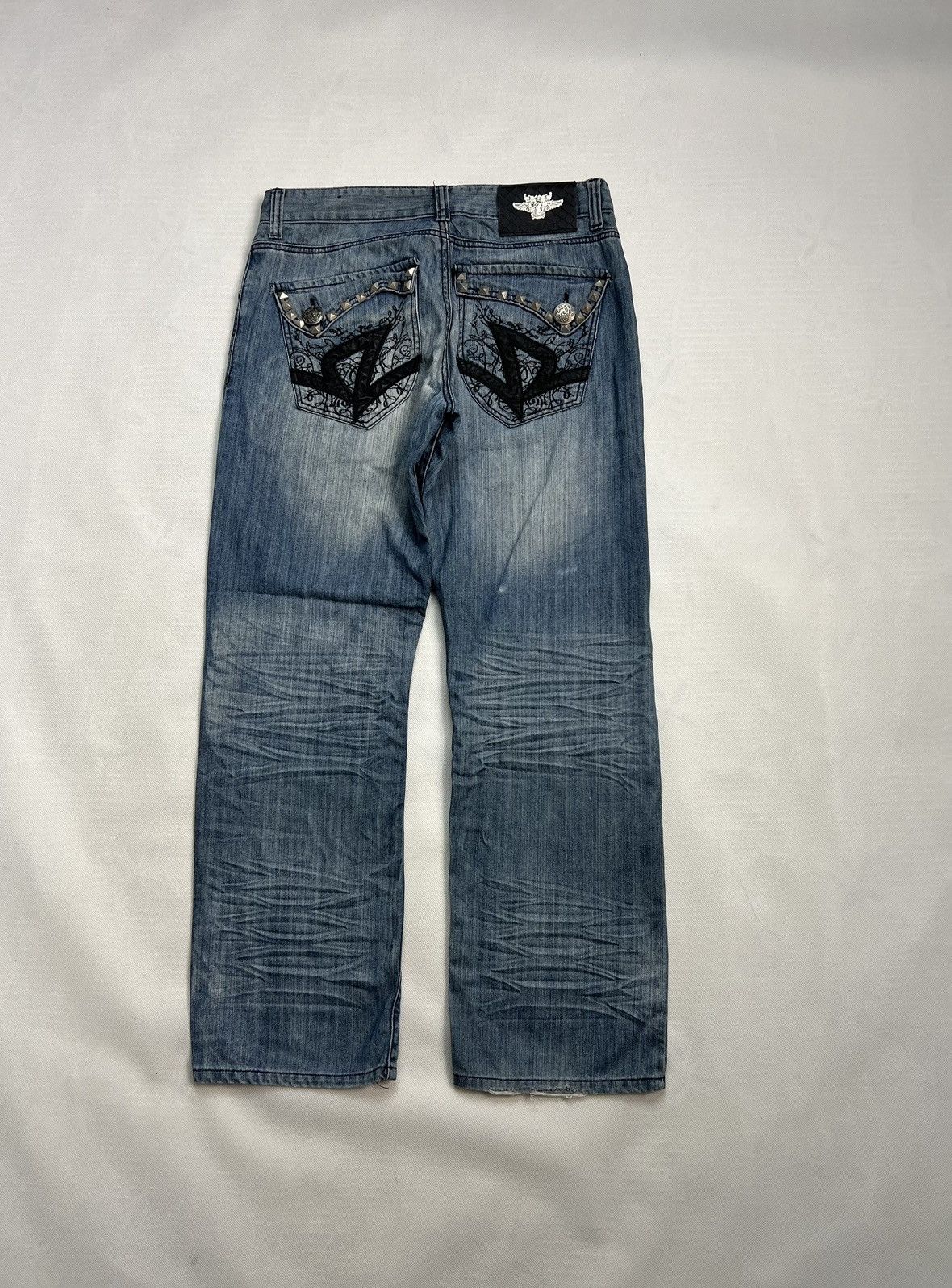 Japanese Brand × Vintage Baggy Pants Do Denim Vintage y2k hip hop rap jeans Size US 34 / EU 50 - 1 Thumbnail